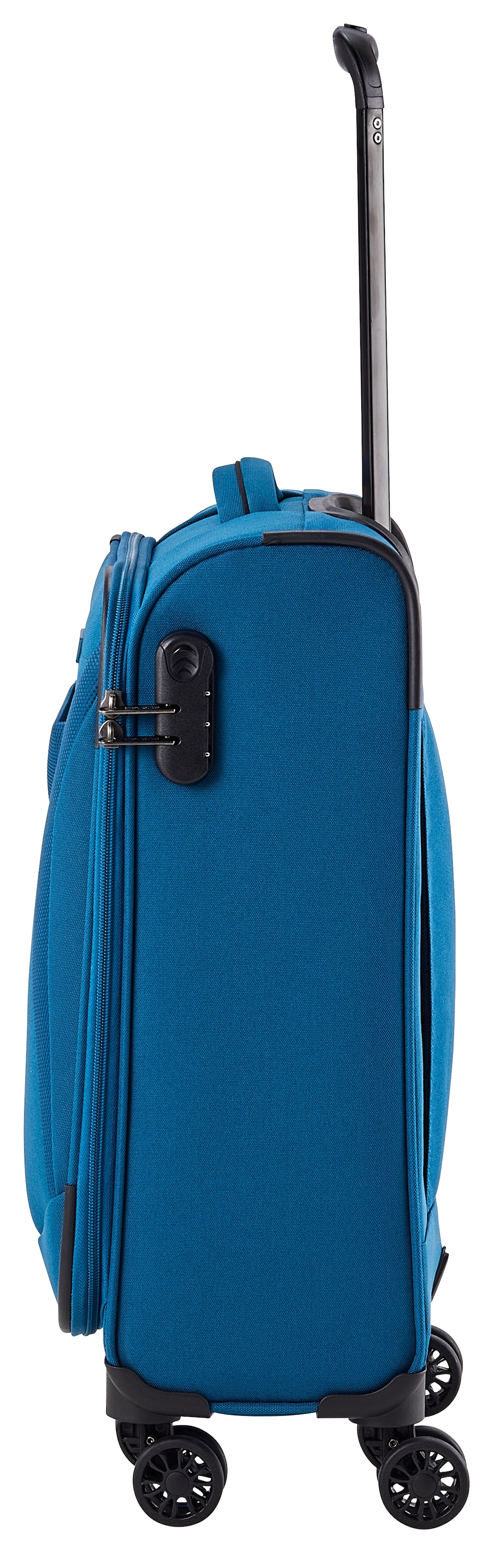travelite Weichgepäck-Trolley »CHIOS Reisekoffer« 34 l 4 Rollen TSA-Schloss – flexibles Reisegepäck