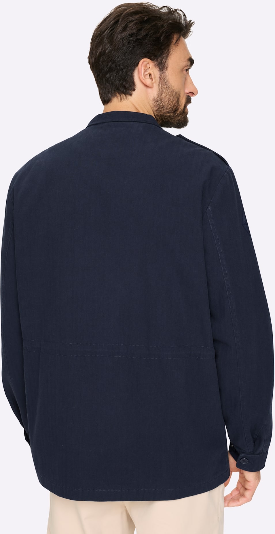 Marco Donati Langjacke ohne Kapuze