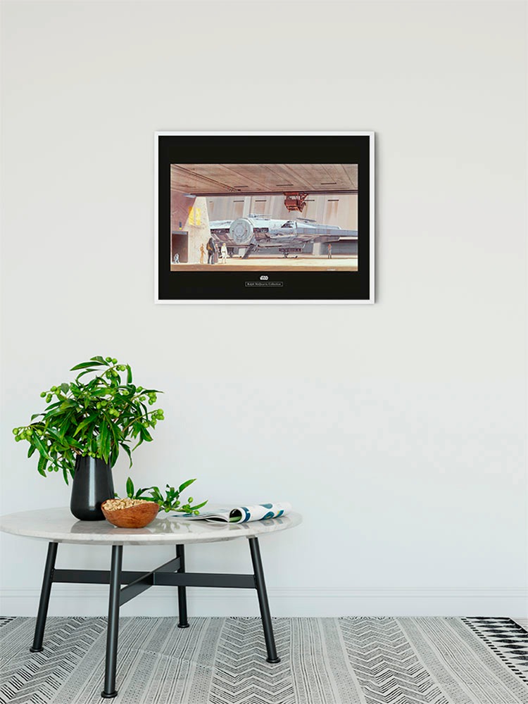 Komar Bild »Star Wars Classic RMQ Mos Eisley Hangar« Star Wars 1 Stk. tlg. Wandbild zur Dekoration im Kinderzimmer - ohne Rahmen