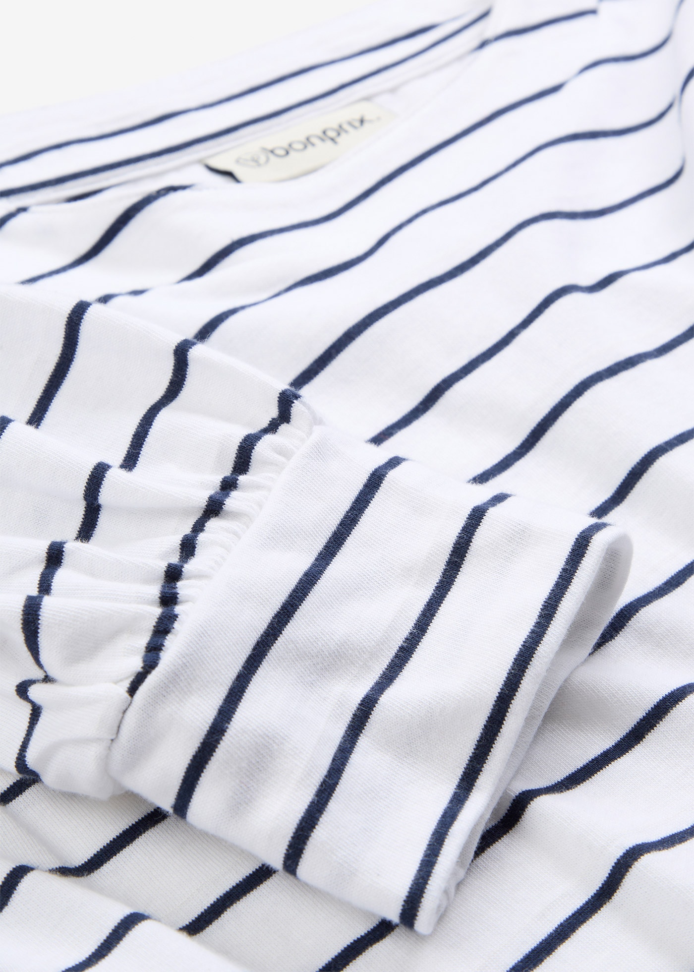 bonprix T-shirt à manches longues lockere Passform mit überschnittenen Schultern, mit Ballon-Ärmeln