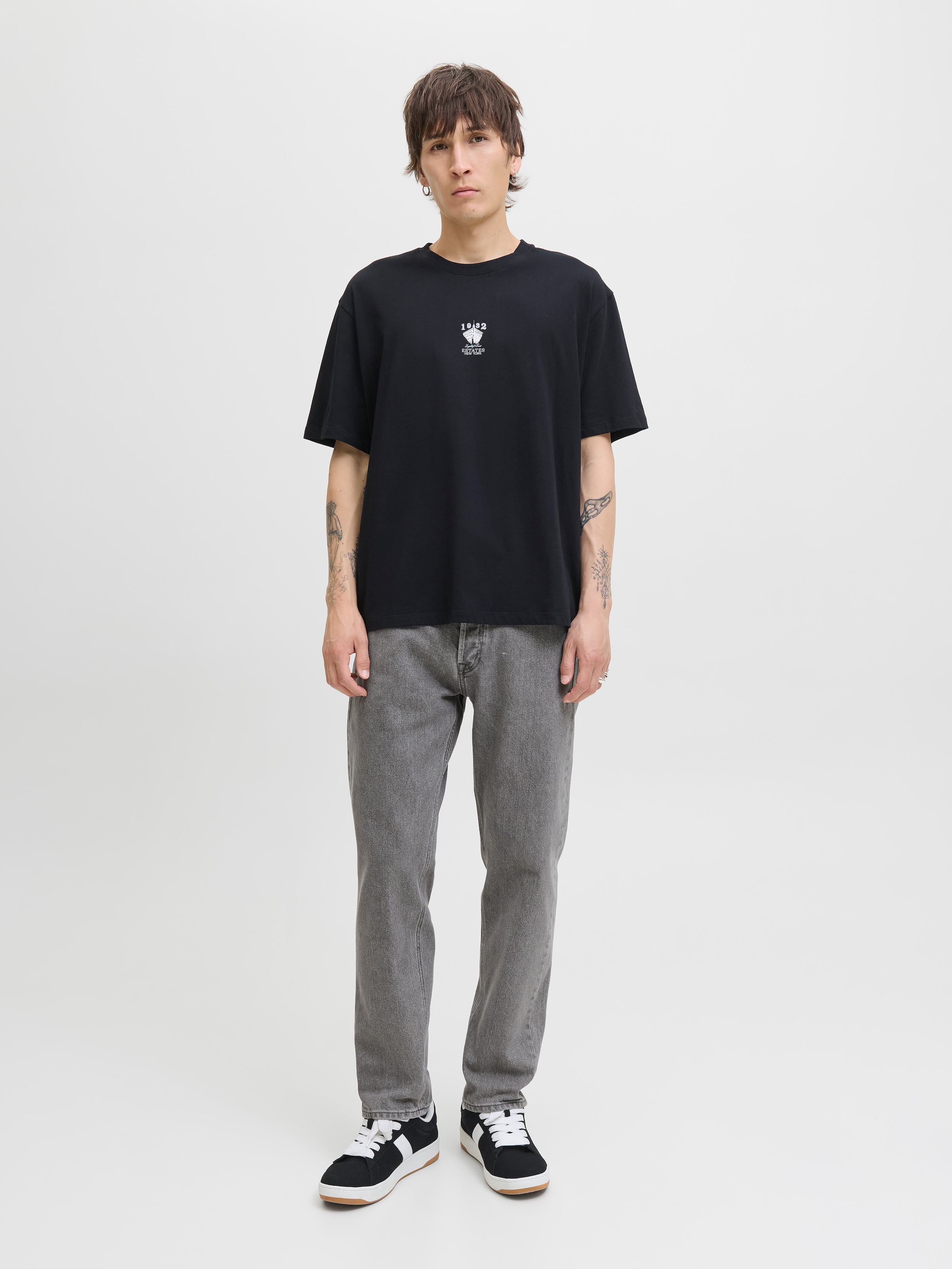 Jack & Jones Relax-fit-Jeans »JJICHRIS JJORIGINAL SQ 735 LN«