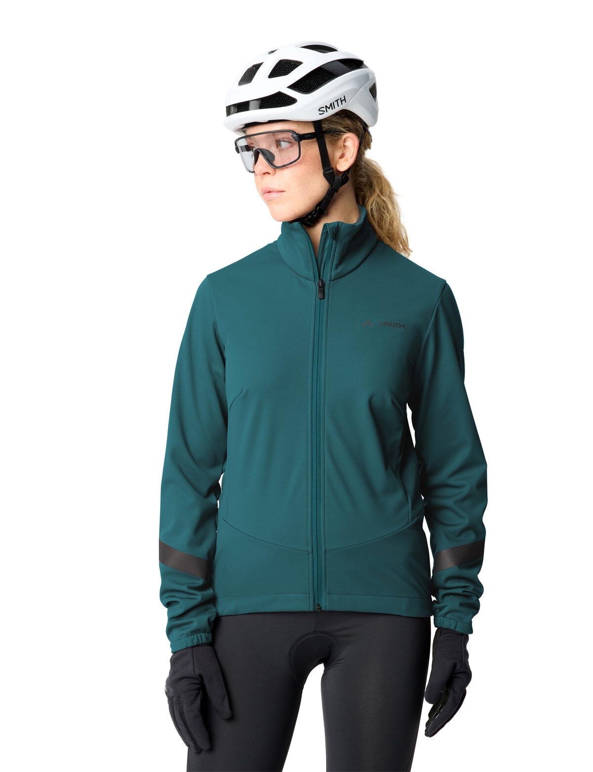 VAUDE Veste softshell »WOMEN'S MATERA SOFTSHELL JACKET III« Pour le cyclisme et le vélo de ville, respirant, coupe-vent