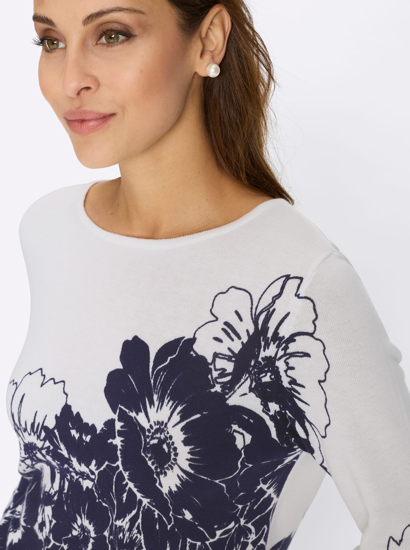 Lady Pull en tricot »3/4-Arm-Pullover«