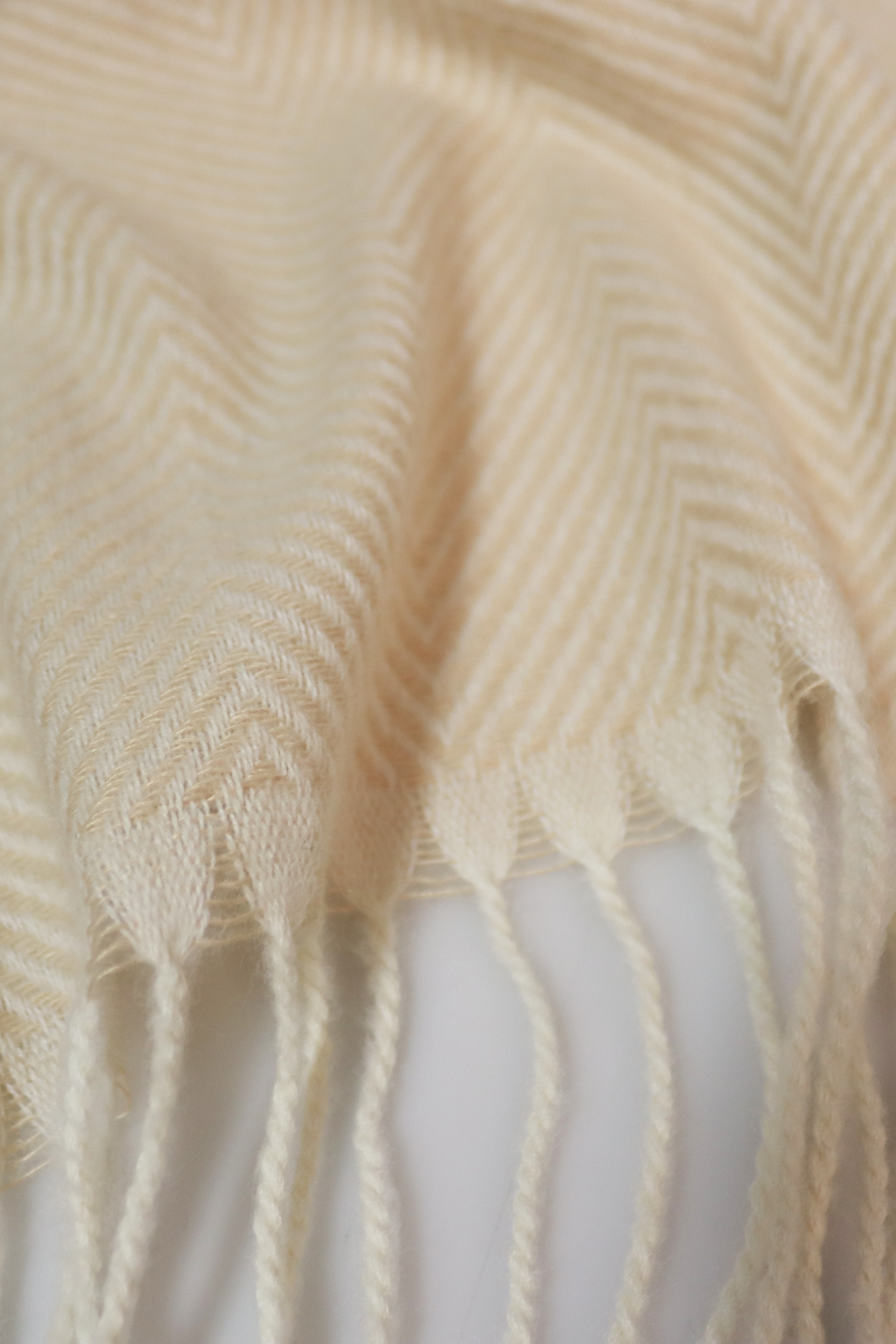 Capelli New York Modeschal Strukturmuster, Fransenkante, wärmend