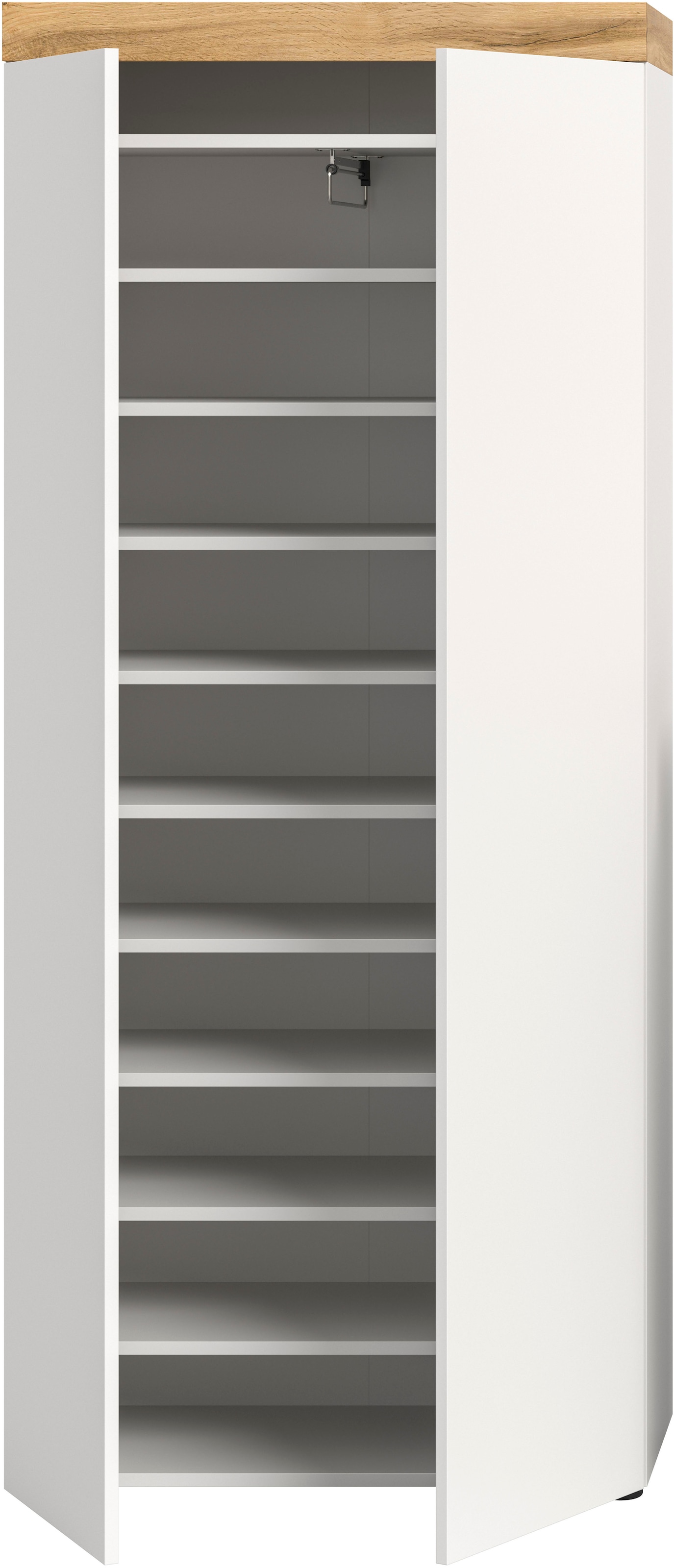 GOODproduct Schuhschrank »MAMBO, Höhe 179cm, stehend & hängend, push-2-open« 2 farbige Ausführung, 1 Stk. tlg. Schuhschrank, Schuhkommode, Flur, Diele