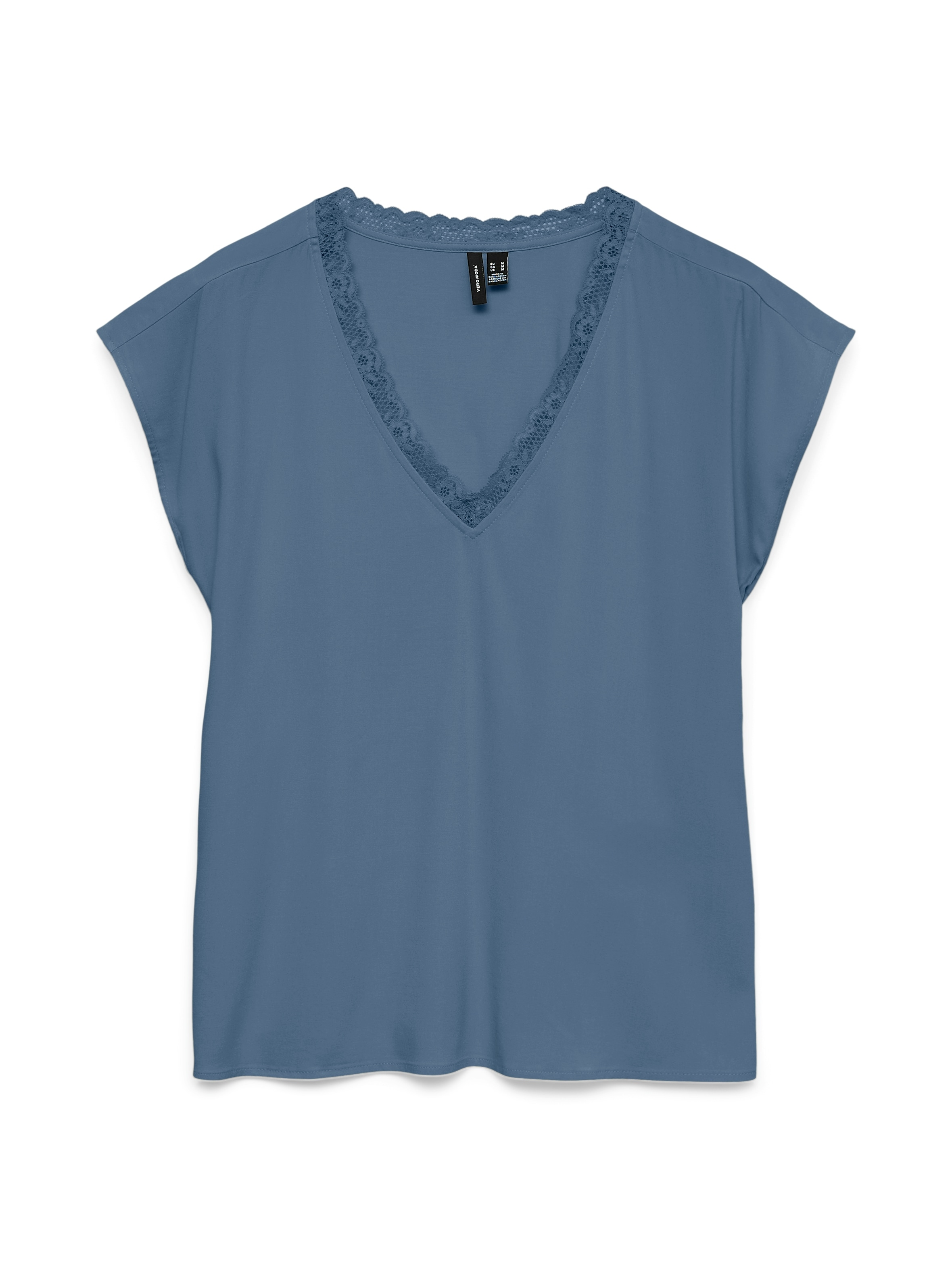 Vero Moda Top chemisier »VMBELLA SL LACE TOP WVN GA NOOS« Viskosemischung