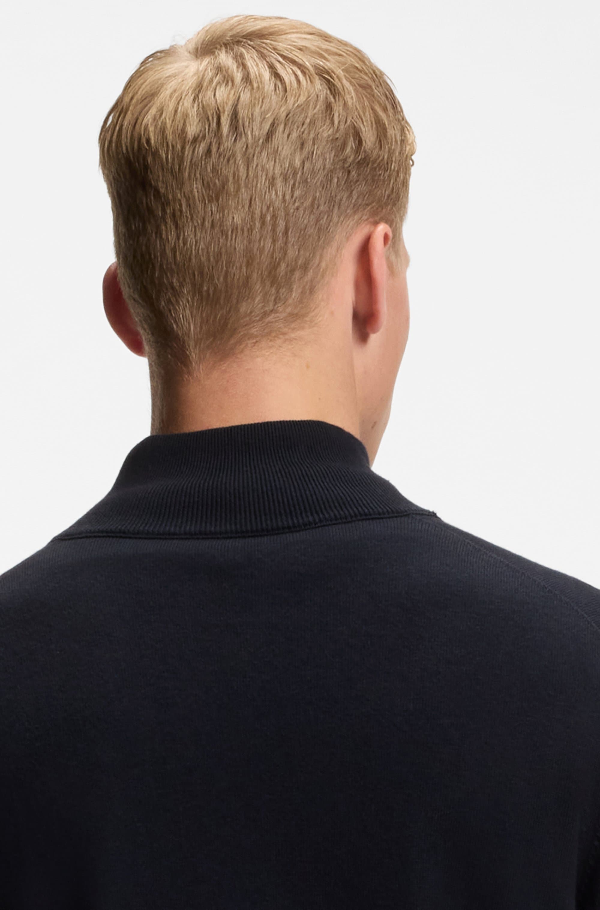 BOSS ORANGE Strickjacke »Kanozip« mit Reissverschluss