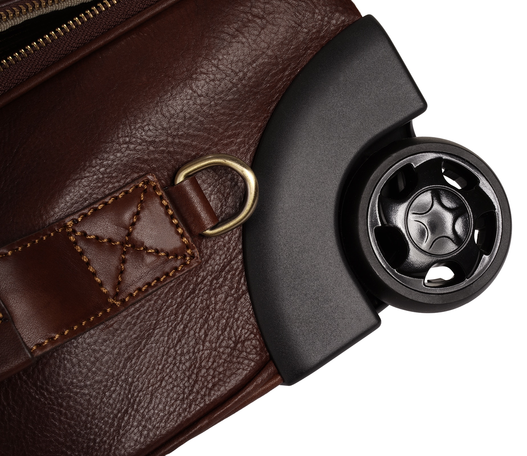 Piké Sac de voyage echt Leder, Made in Italy