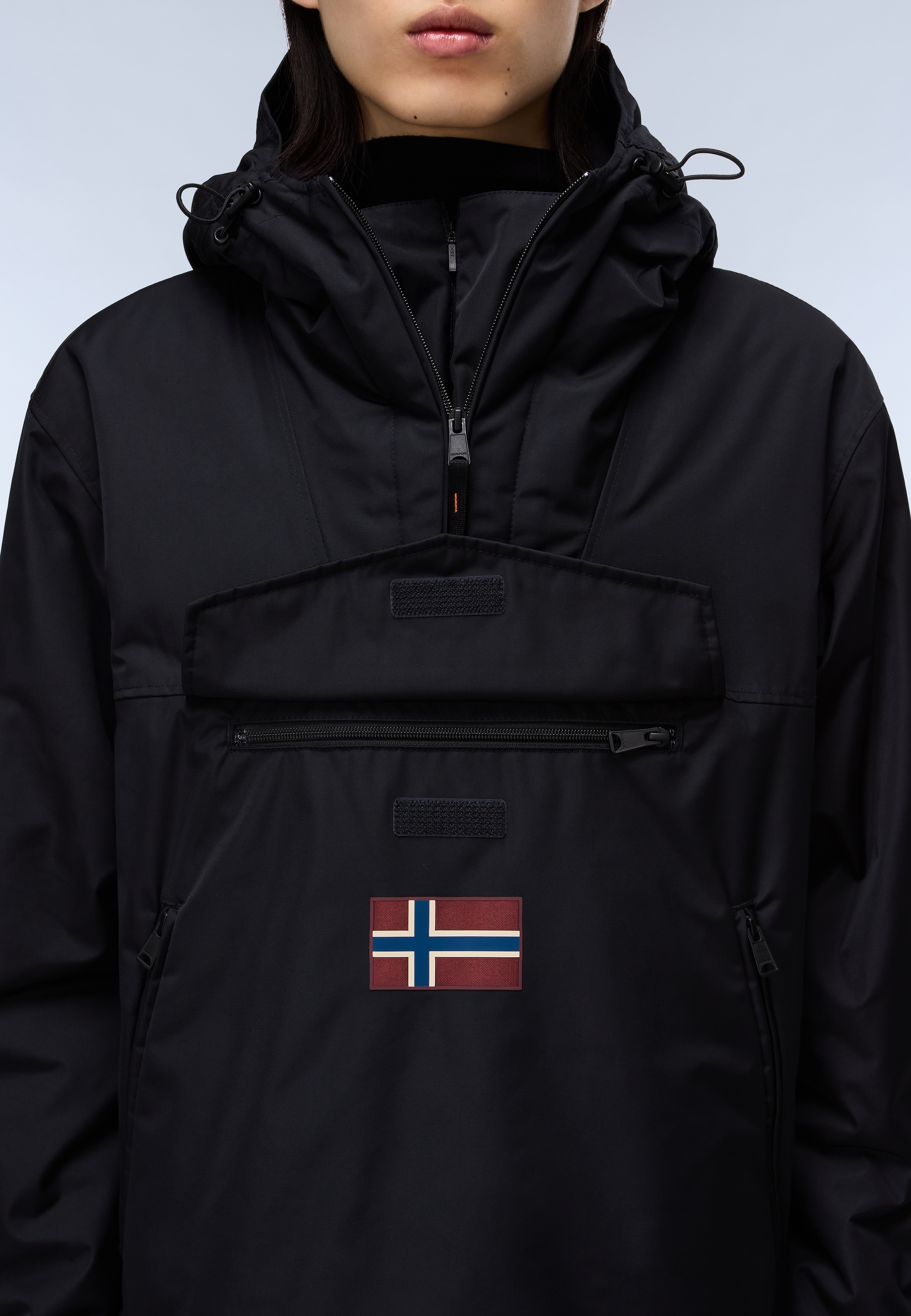 Napapijri Anorak mit Kapuze aus Polyester, auch in grossen Grössen