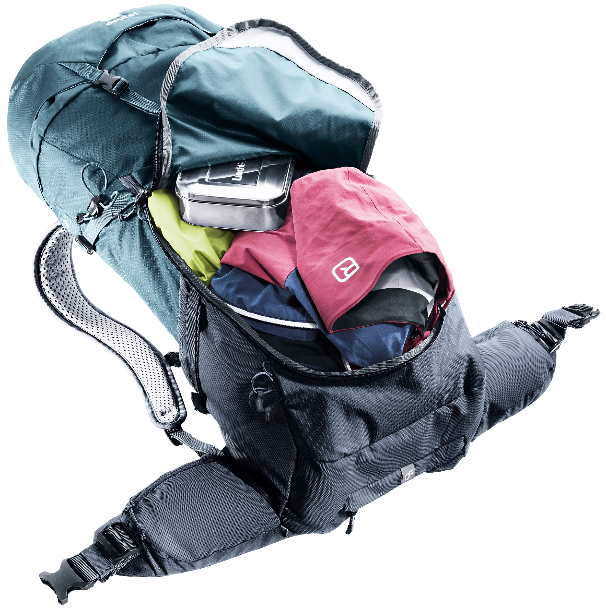deuter Sac à dos de randonnée »FUTURA 26« für längere Tages- und Mehrtageswanderungen, mit grosser Frontöffnung