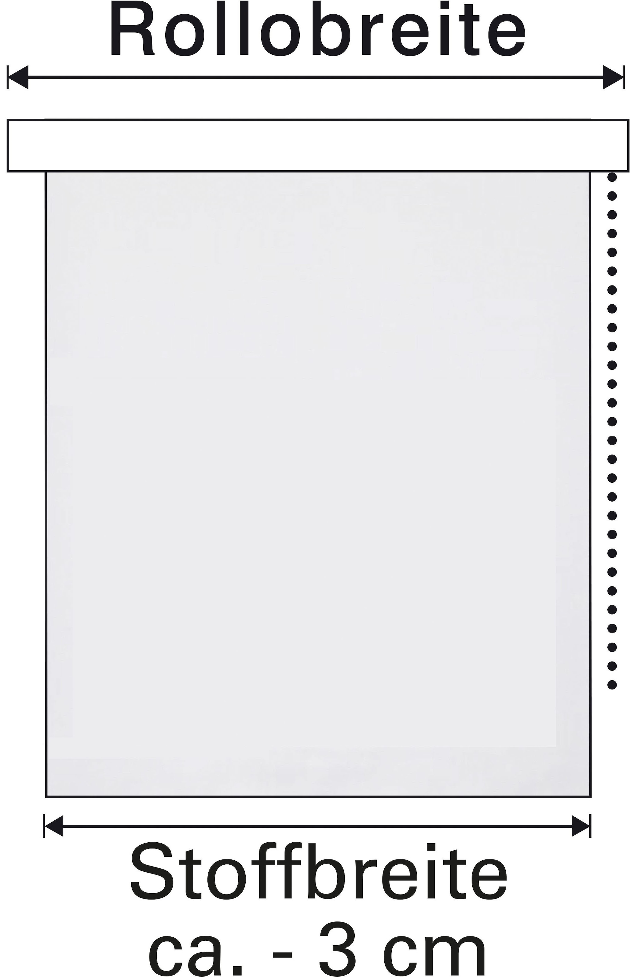 GARDINIA Store à enrouleur »Shaun« blickdicht mit Bohren/ohne Bohren freihängend Rautenmuster als die Wolle