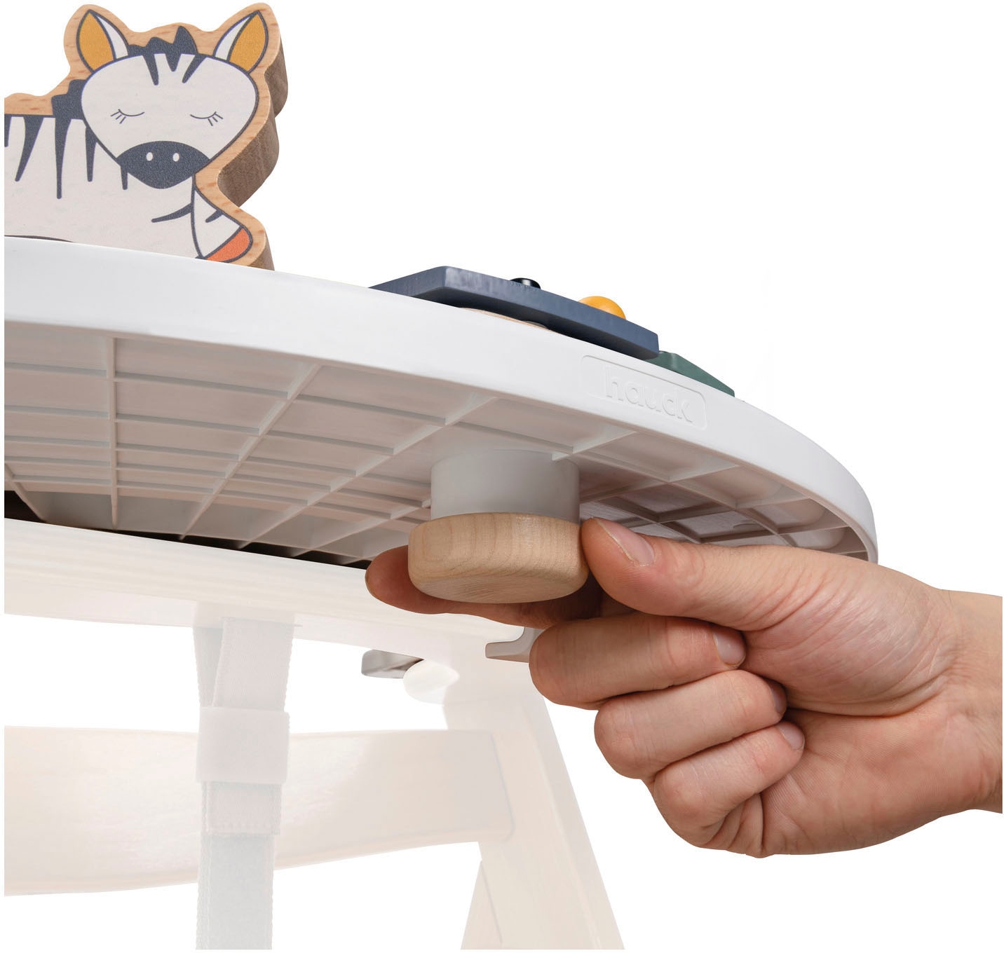 Hauck Spielzeug-Musikinstrument »Play Music Zebra für Hauck Spielbrett Play Tray« FSC® - schützt Wald