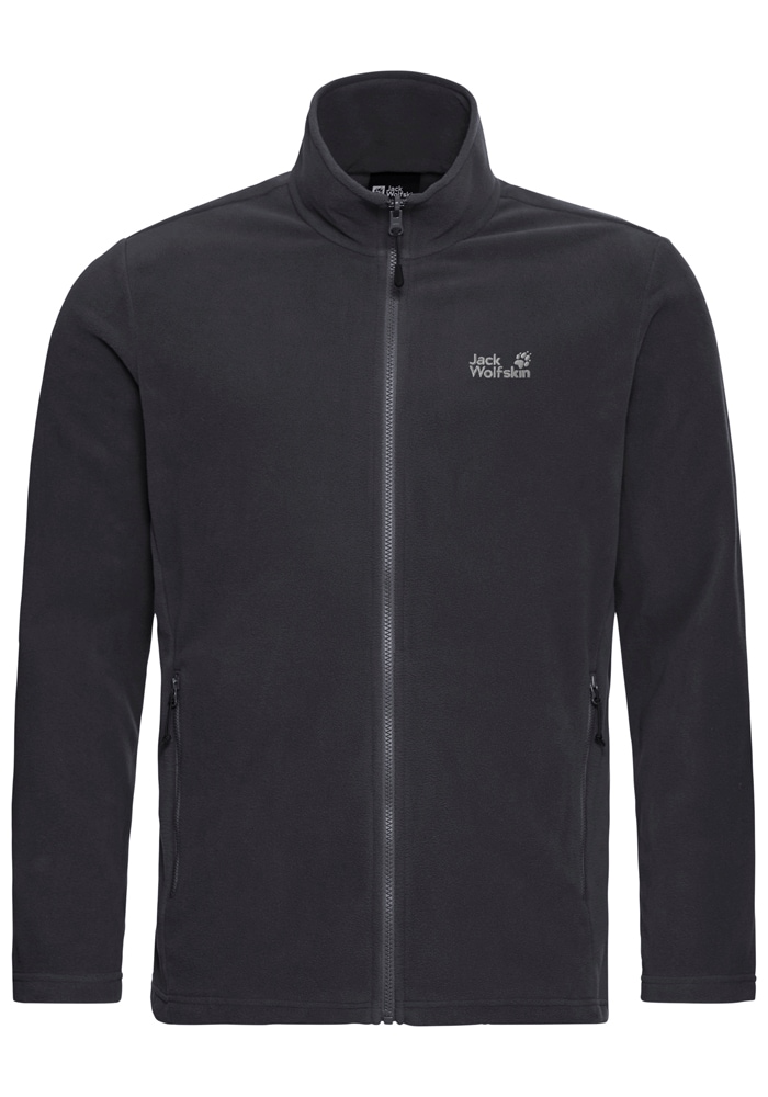 Jack Wolfskin Fleecejacke »TAUNUS 100 FZ M« mit Reissverschluss, winddicht, windabweisend, atmungsaktiv, wärmend