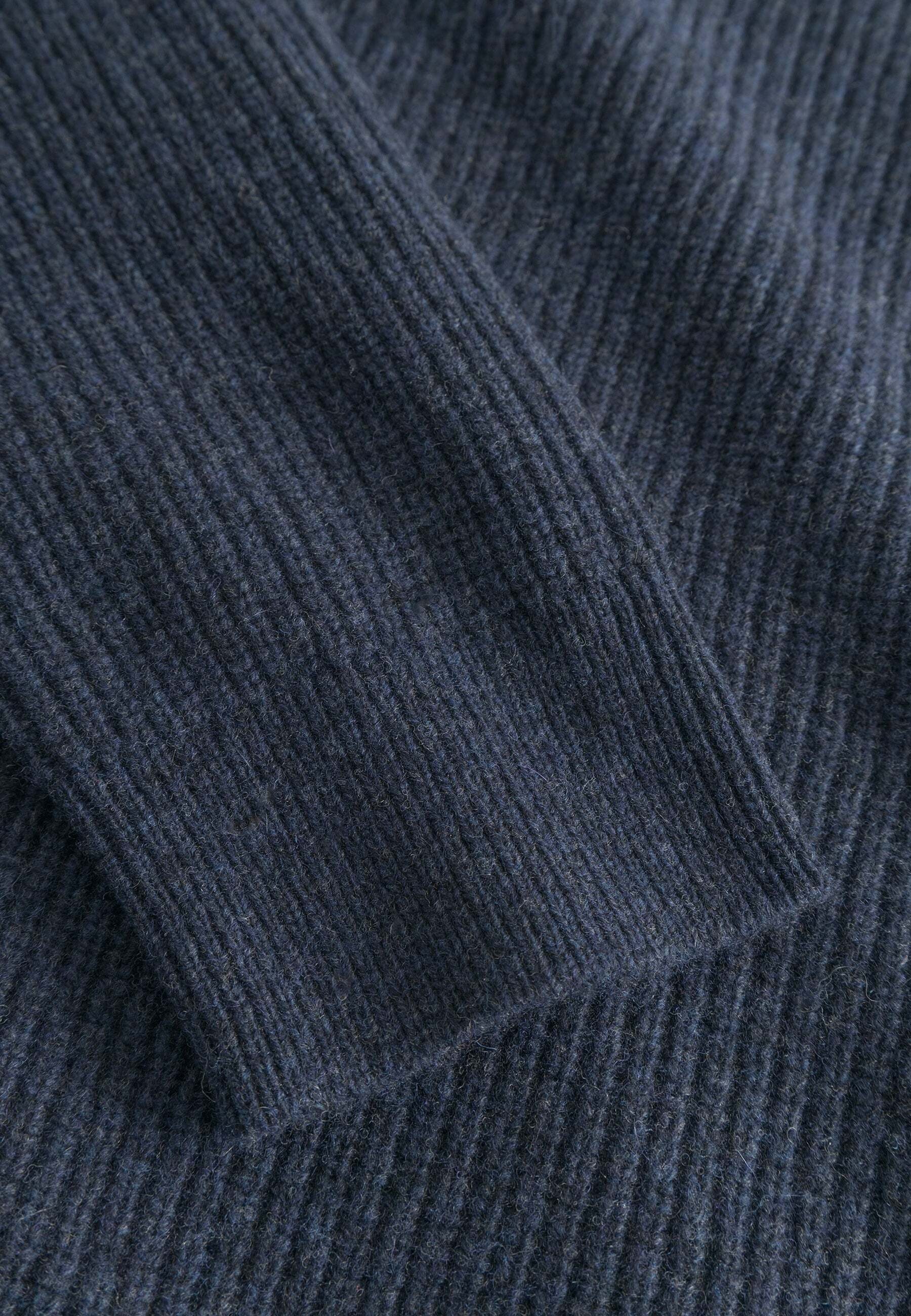 colours & sons Strickpullover »colours & sons Pullover Half-Zip-Lambswool«