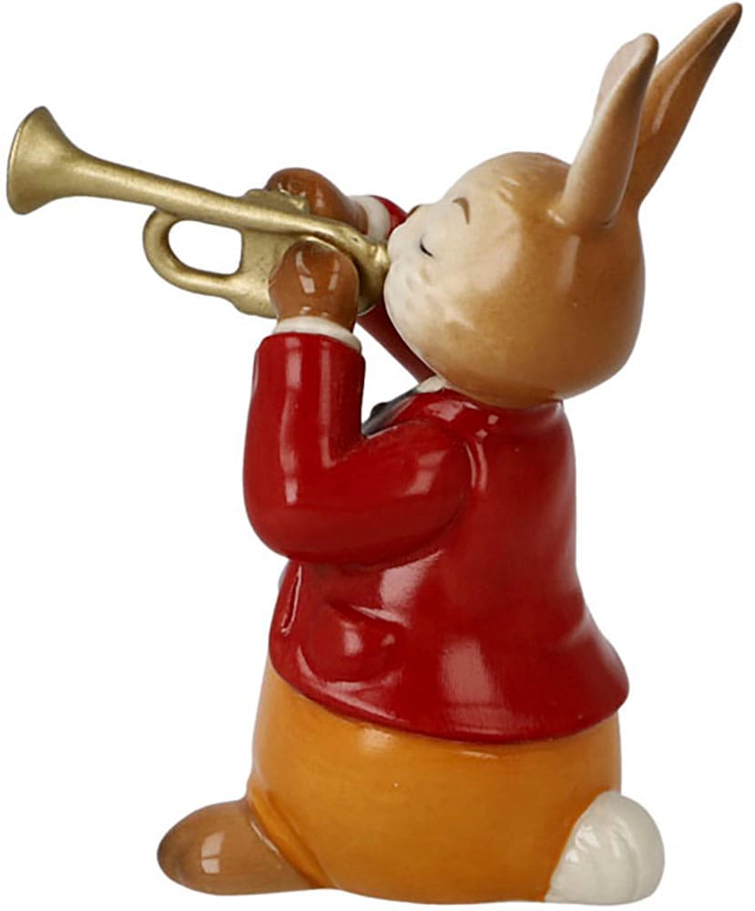 Goebel Osterhase »Figur Hase - Eifriger Trompeter« Osterfigur, Dekofigur, Ostern, Osterdekoration