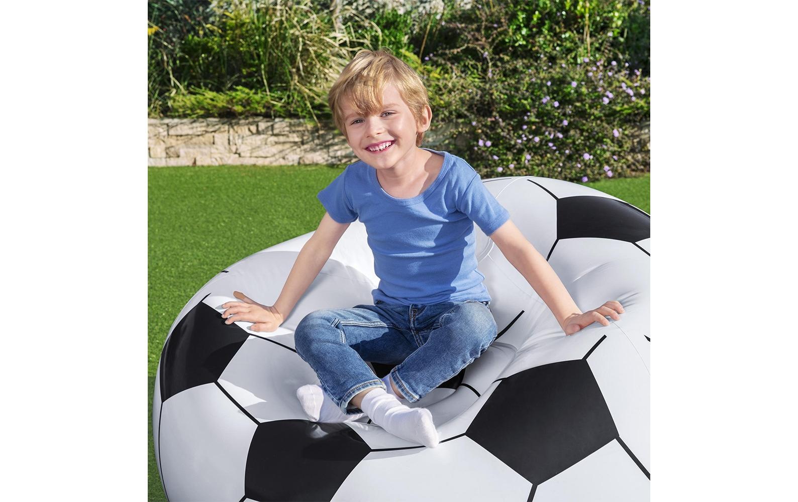Bestway Fauteuil gonflable »Up, In und Over Fussball, 114 x 112 cm«