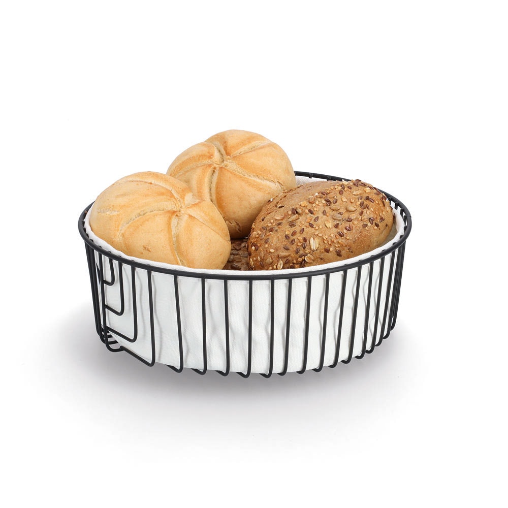 Zeller Present Panier à pain 1 cuis tlg. Industrial-Stil, m. Beutel