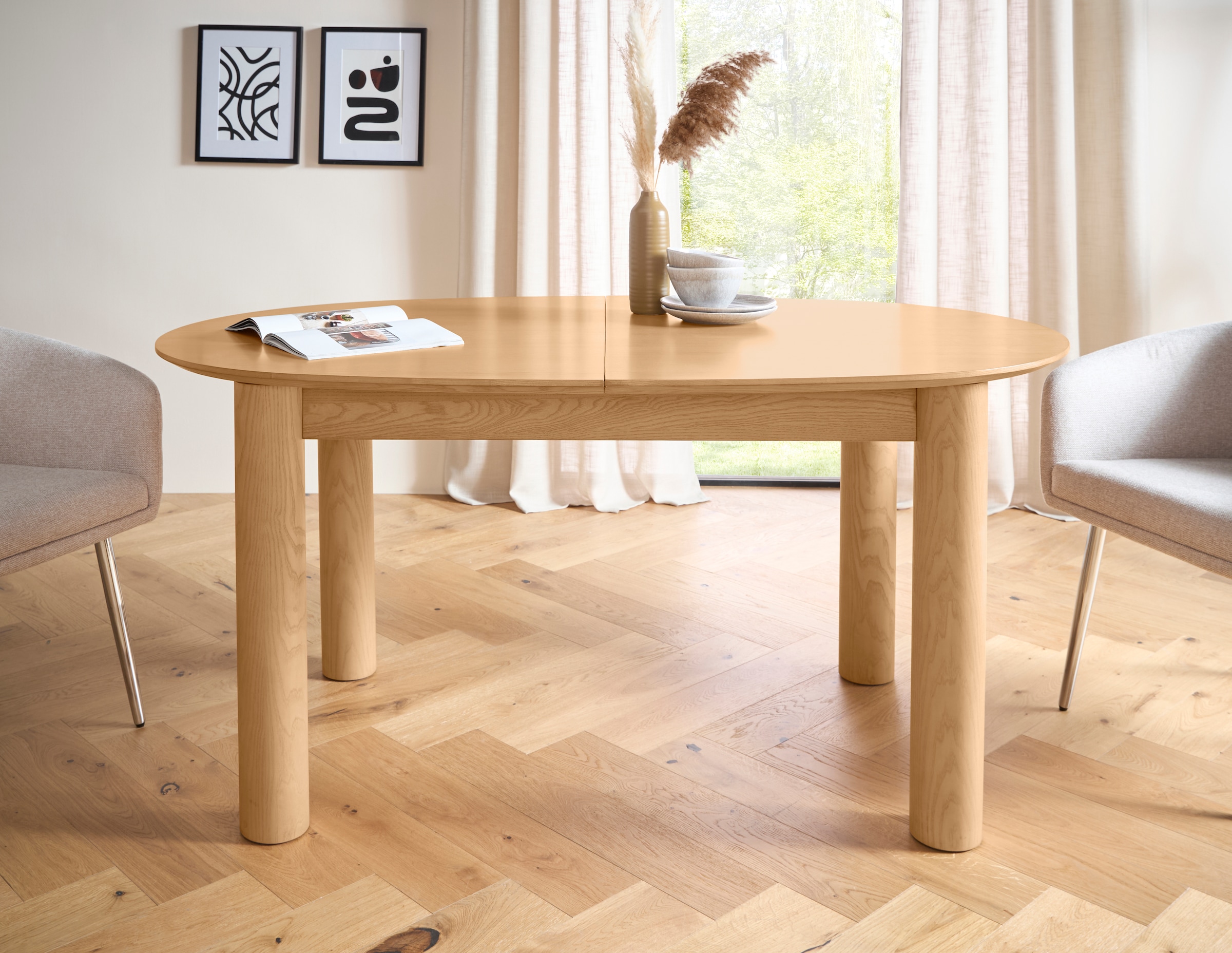 LeGer Home by Lena Gercke Table de salle à manger »Cleo« ausziehbar auf 200 cm