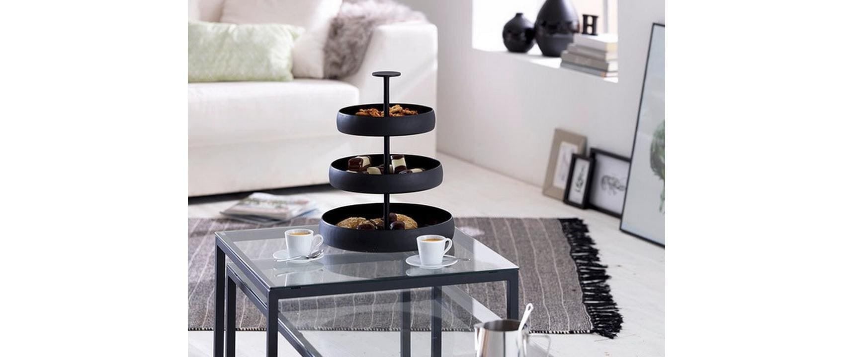 PHILIPPI Étagère »Negretto 31 x 31 x 42 cm,« Servier-Ständer