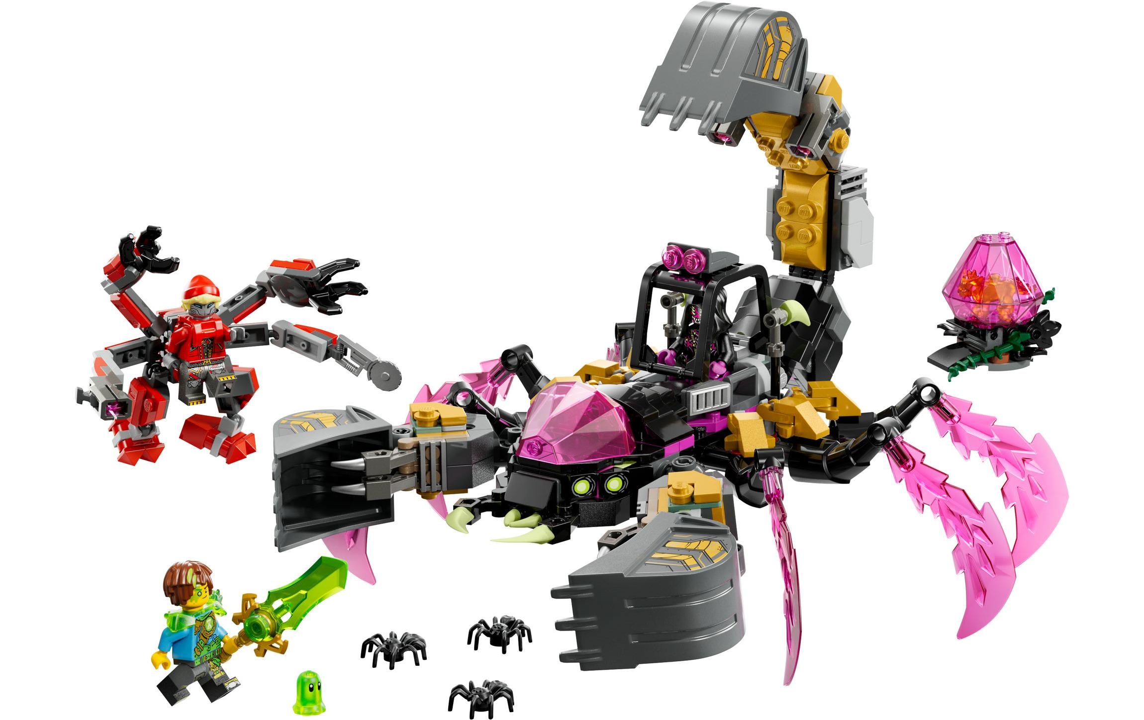 LEGO® Konstruktionsspielsteine »DreamZzz Albtraum-Skorpionbagger 71513«