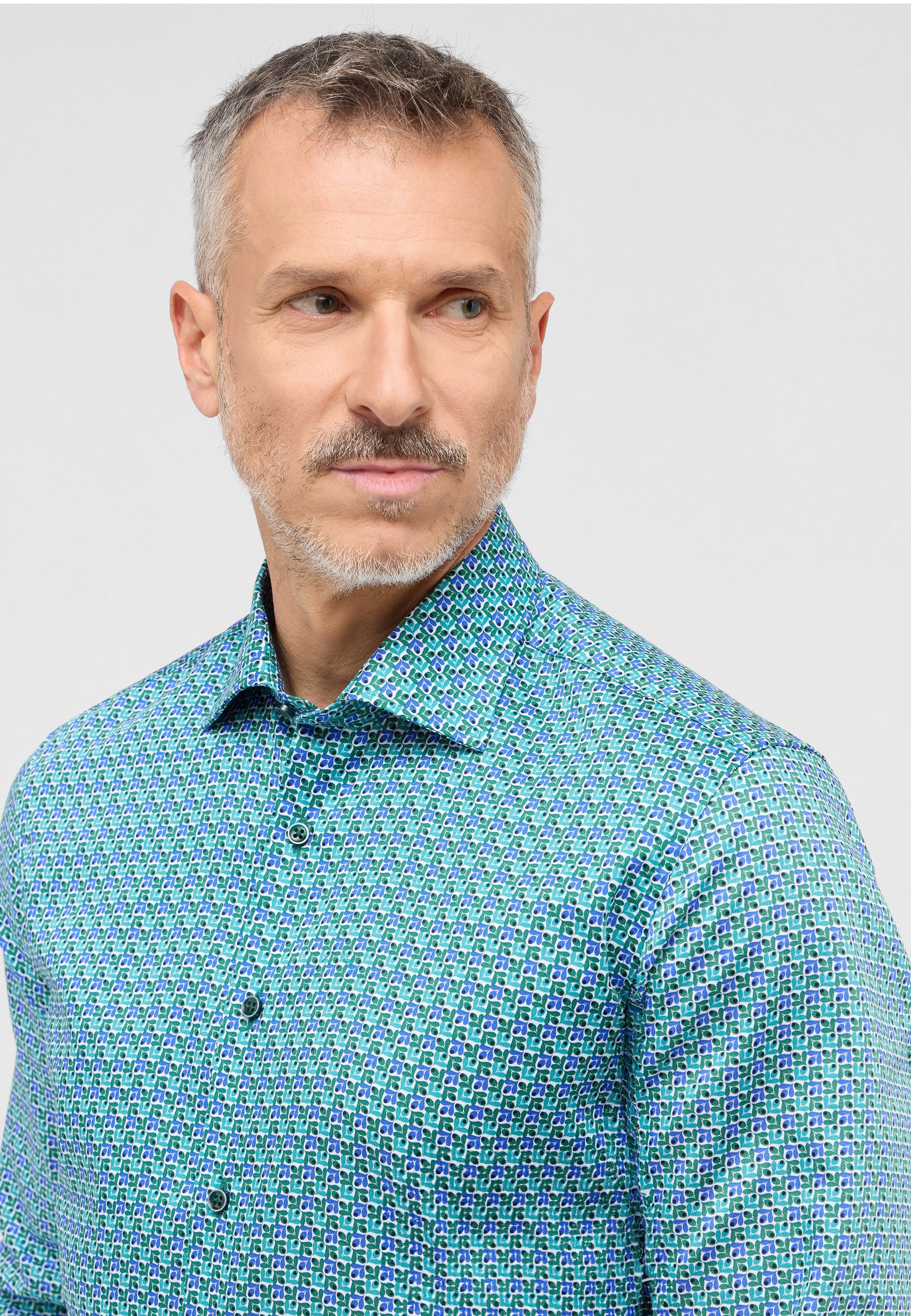 Eterna Langarmhemd »SLIM FIT« NON IRON (bügelfrei)