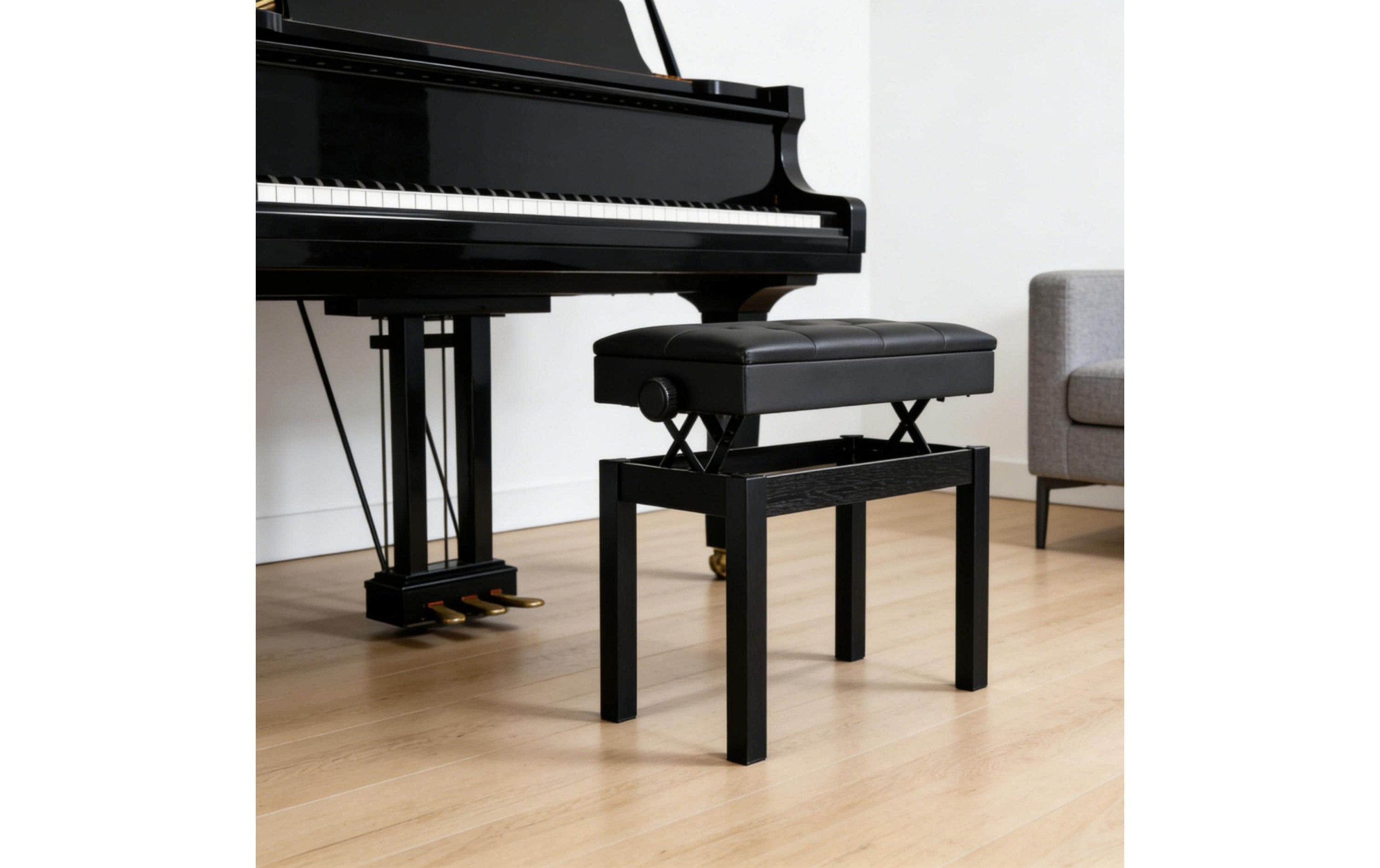 relaxdays Tabouret »Klavierbank«