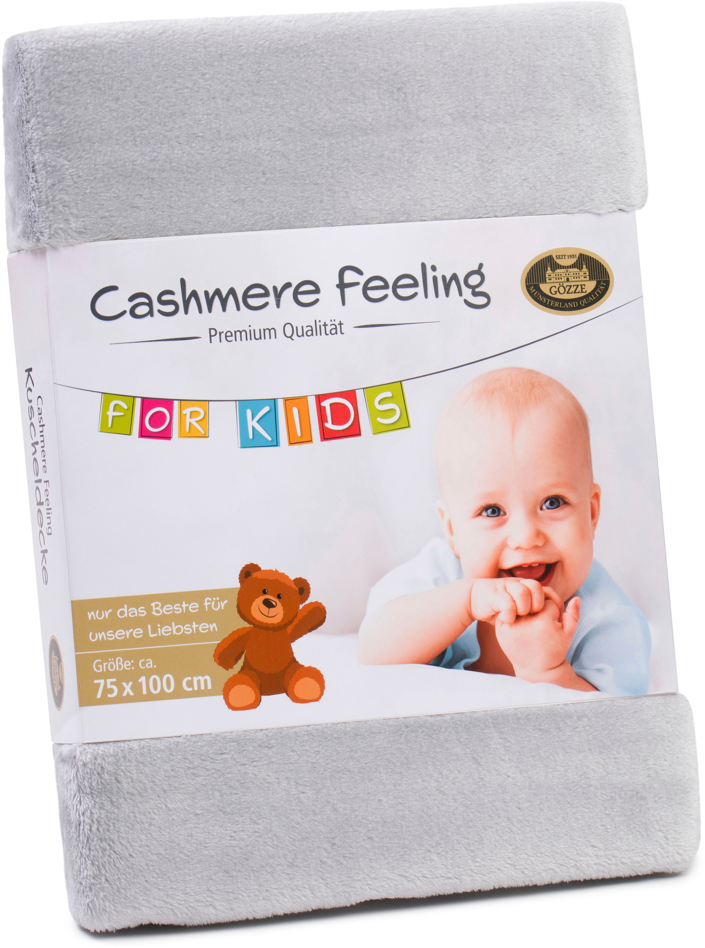 Gözze Kinderdecke »Premium Cashmerefeeling« kuschelig warm