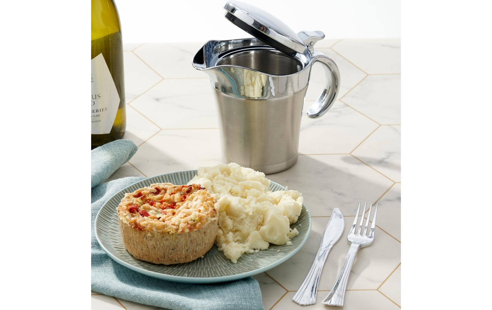   Sauciere »Oak & Steel 1 Stück« aus Edelstahl