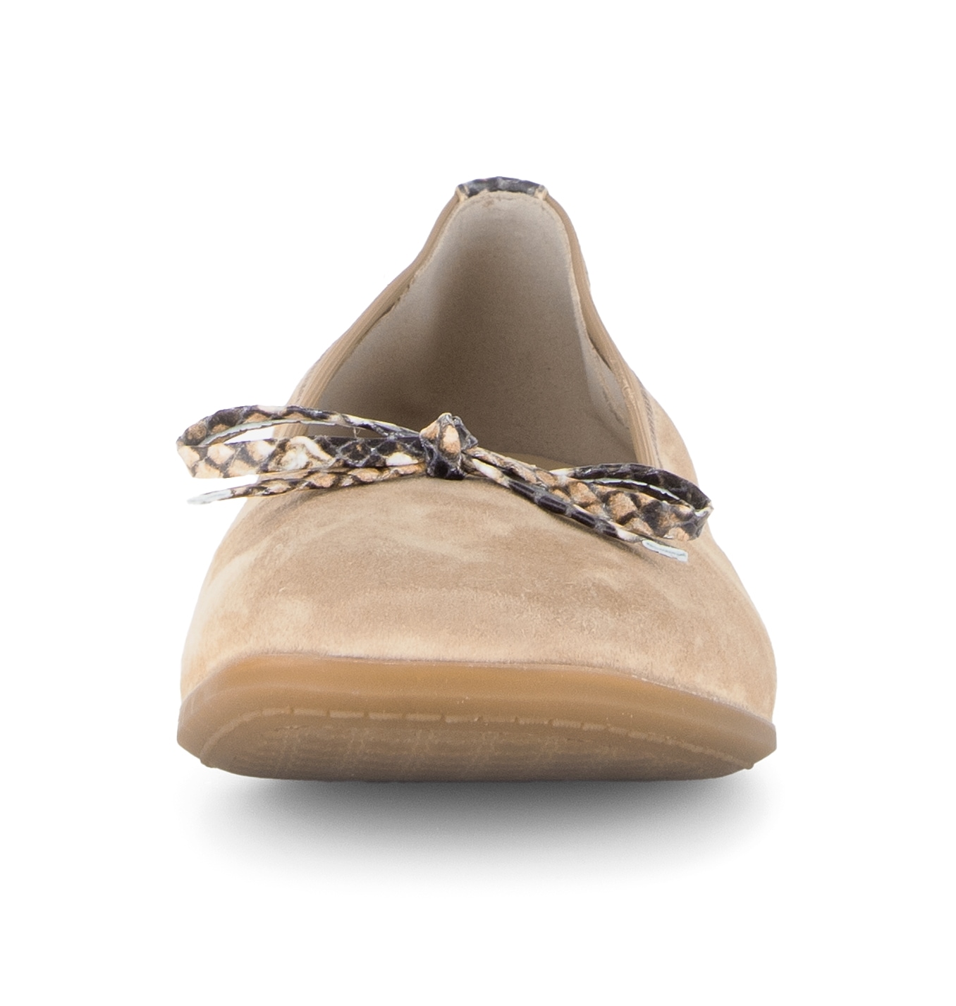 Gabor Ballerina  Businessschuh, Flats, Schlupfschuh mit Zierscheife