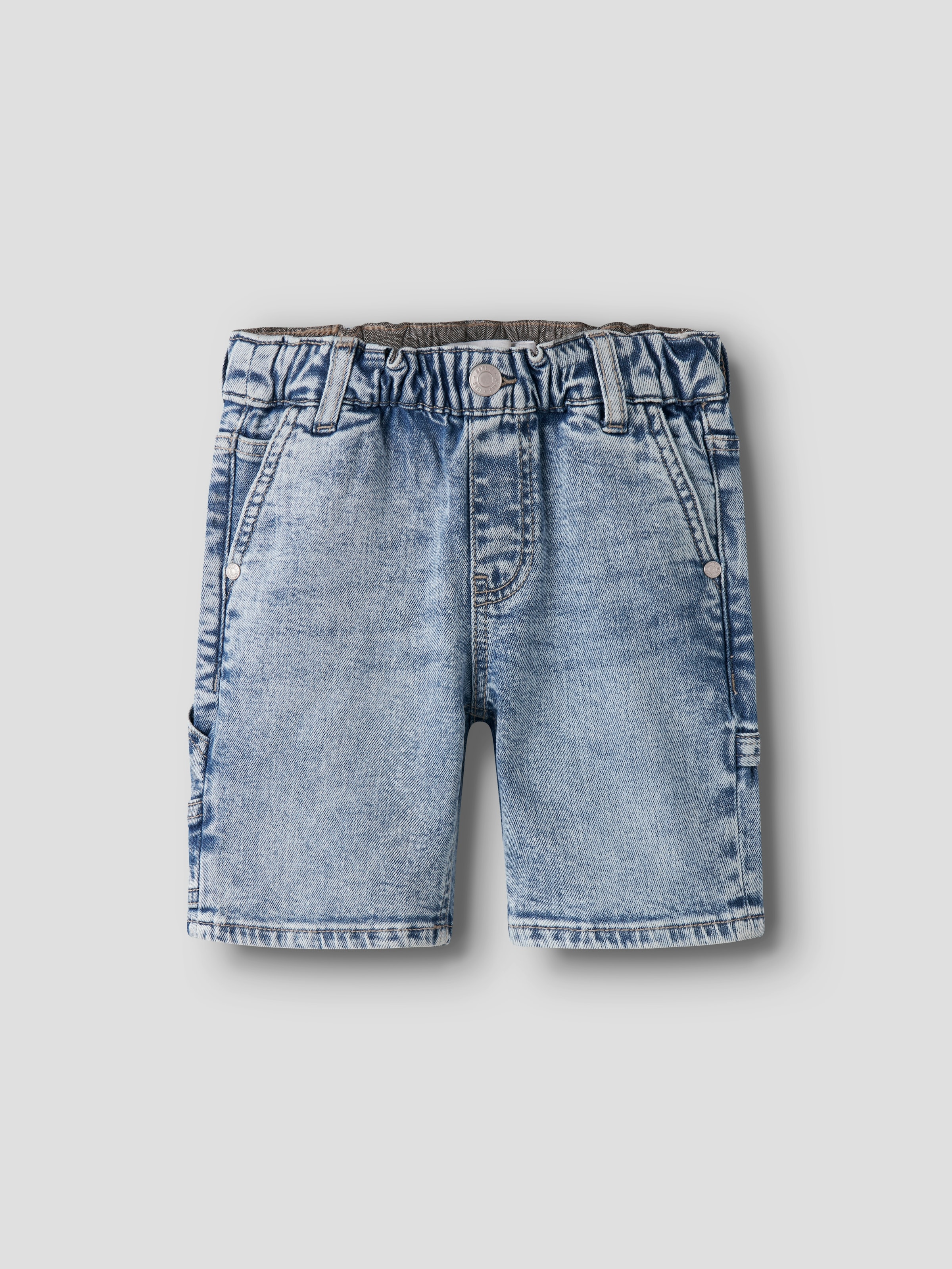 Name It Jeansshorts »NMMBEN LOOSE DNM BERMUDA 8620-BC NOOS« aus Baumwollmischung mit Elasthan, lockere Passform