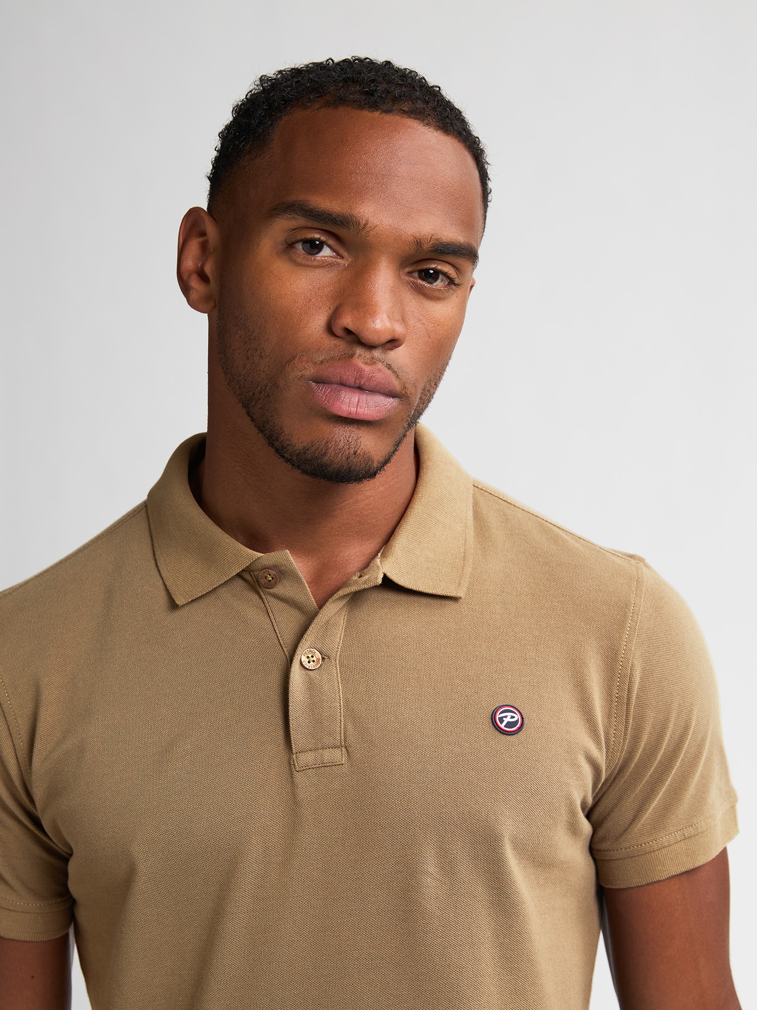 Petrol Industries Polo mit Logo Stickerei