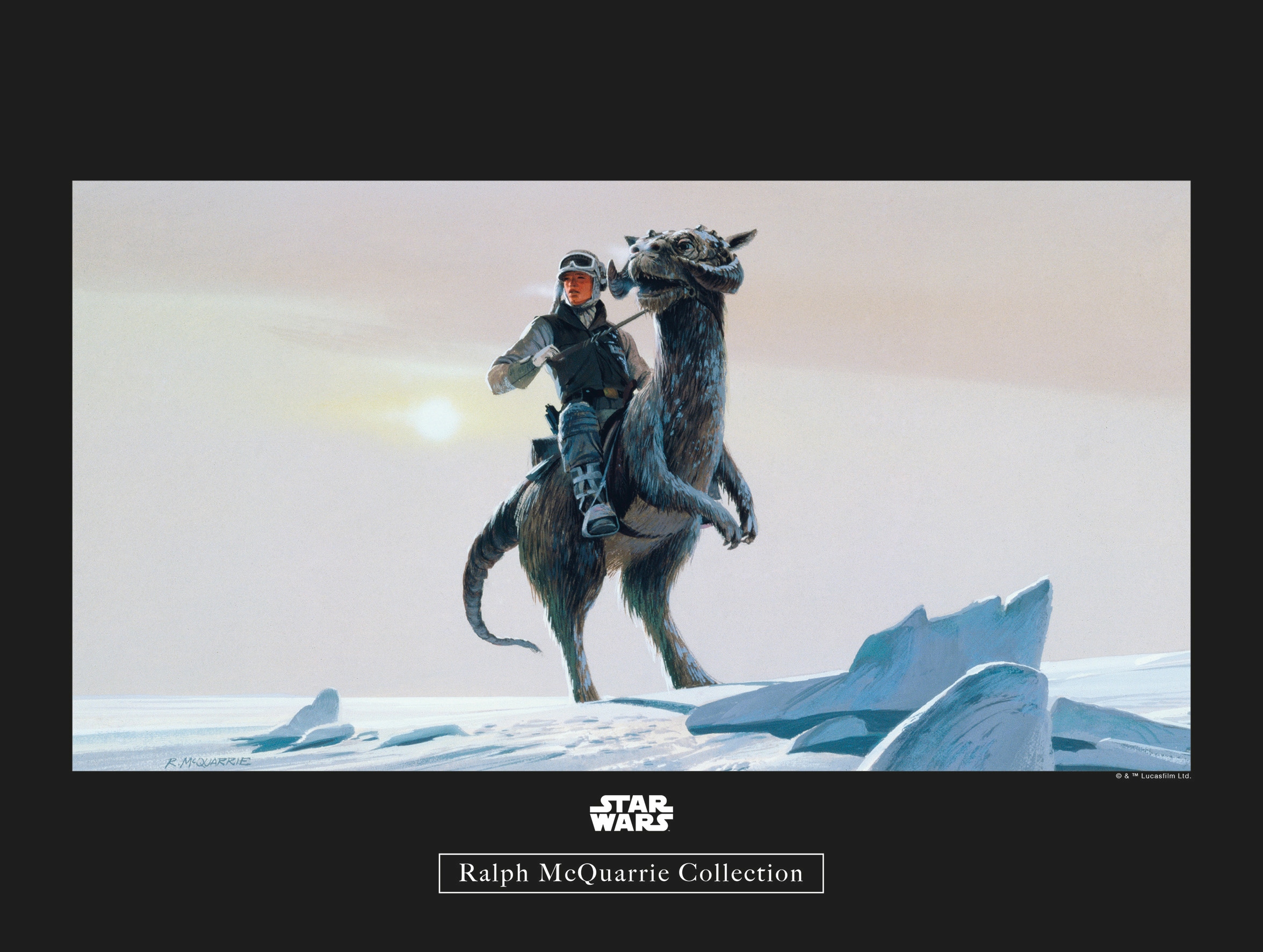 Komar Image »Star Wars Classic RMQ Hoth Tauntaun« 1 cuis tlg. Wandbild zur Dekoration im Kinderzimmer - ohne Rahmen