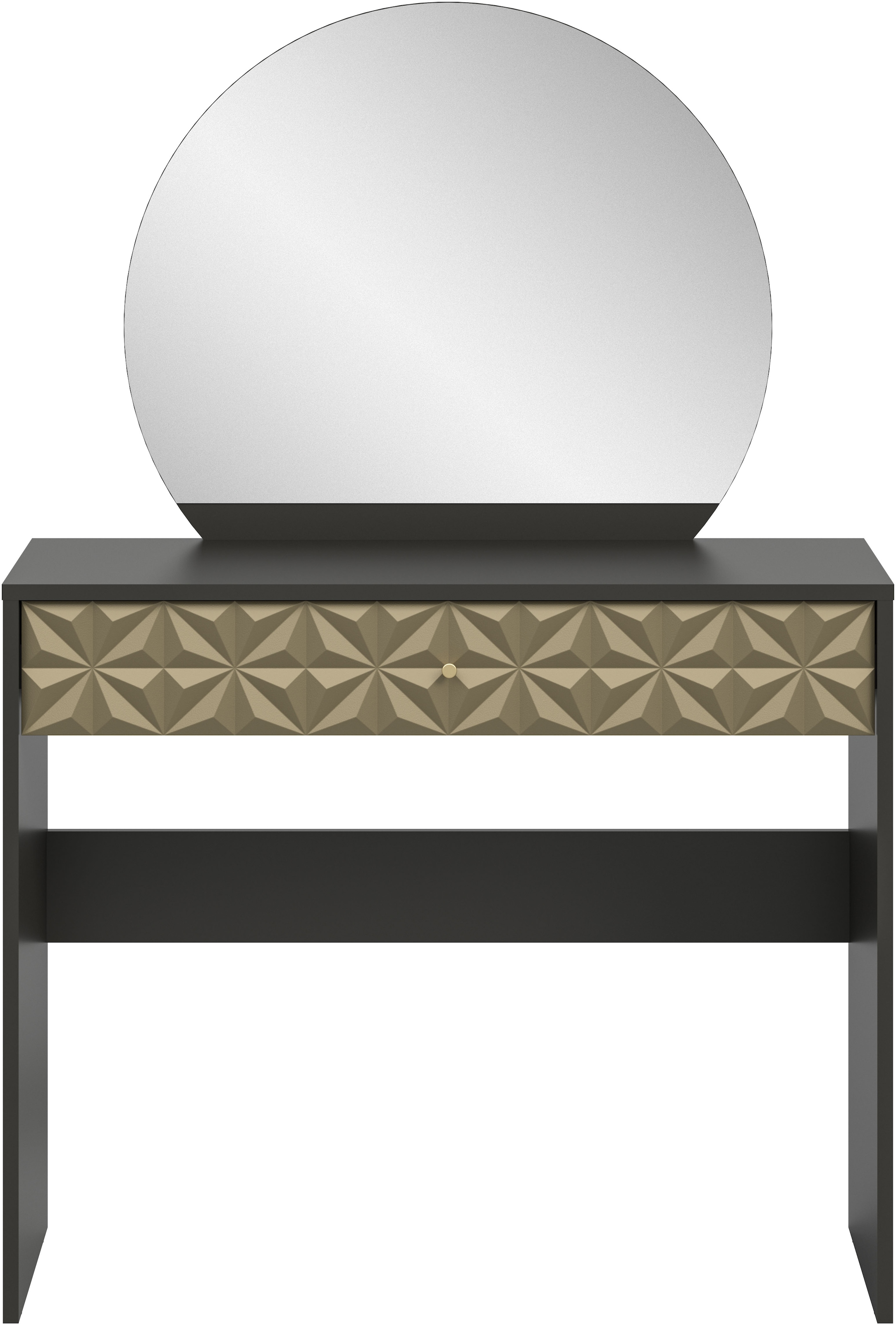 welltime Coiffeuse »Vicenza Schminktisch inkl. Spiegel« 1 cuis tlg. Coiffeuse, 1 tiroir, table de toilette, ornement