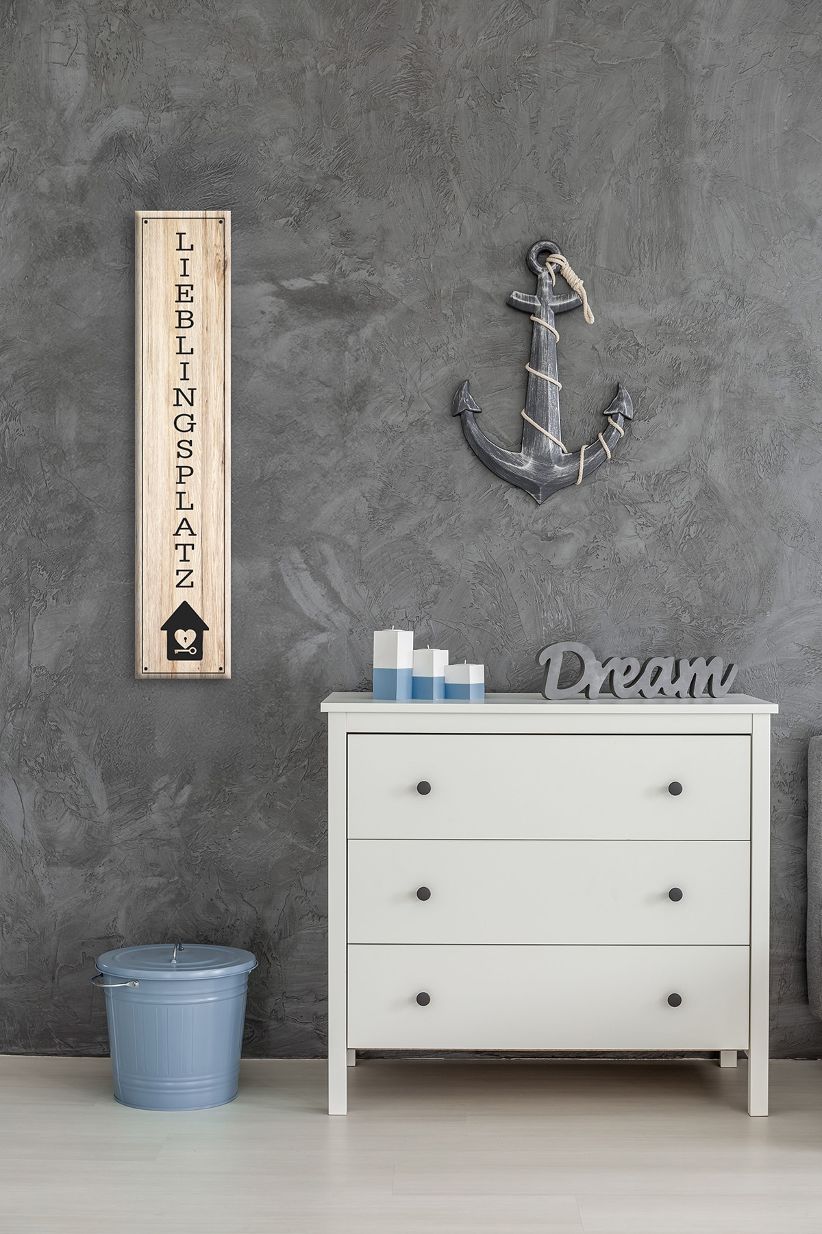 Bönninghoff Leinwandbild »Wandbild LIEBLINGSPLATZ 25x120 cm – Leinwandbild Keilrahmen Deko« Herz | Schriftzug | Schriftzüge | Sprüche | Sprüche & Texte | Symbole 1 Stk. tlg. auf Keilrahmen gespannt