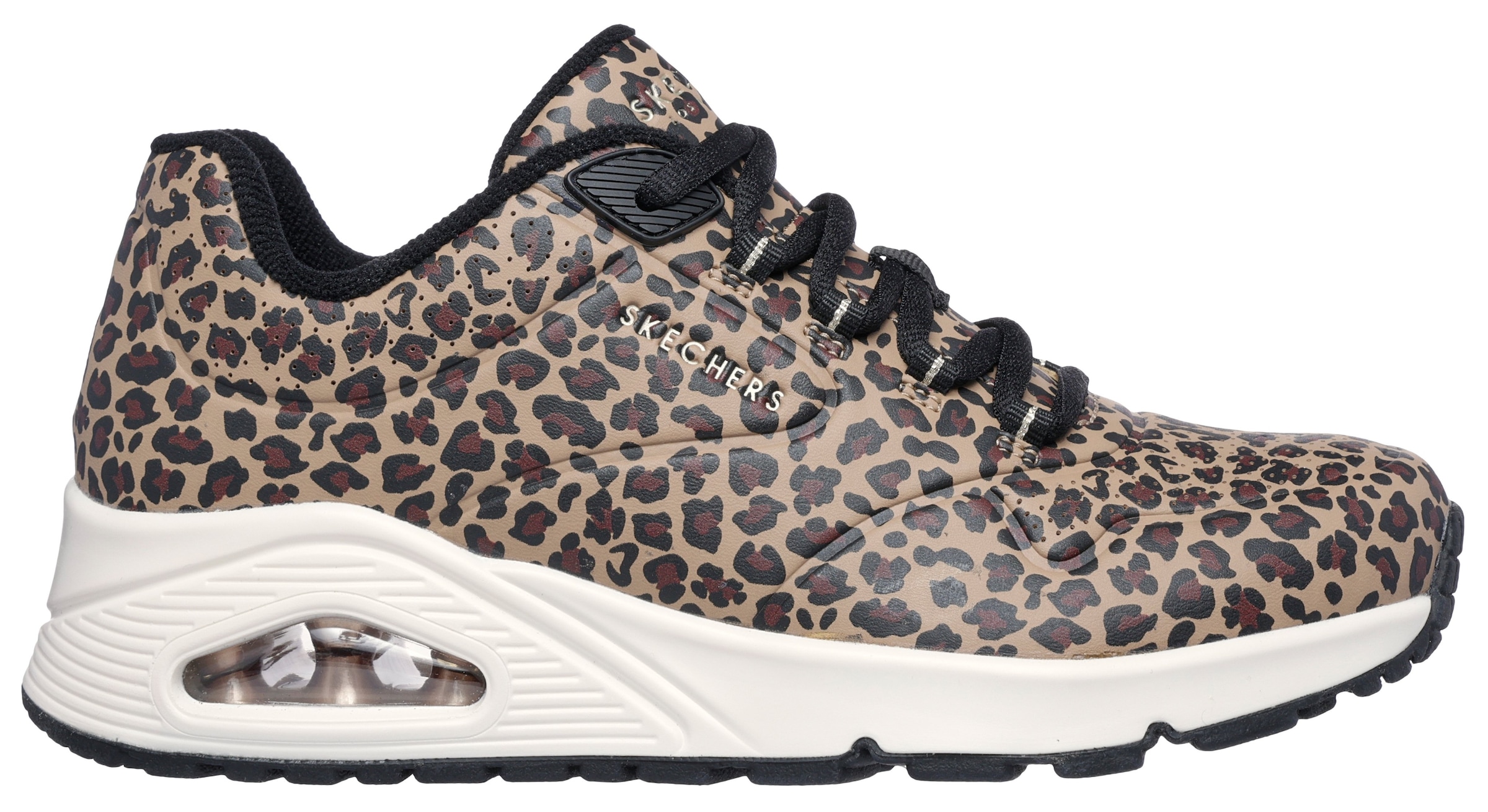 Skechers Sneaker »UNO-KAT-NEATO«  Leo Sneaker, Schnürschuh mit Air-Cooled Memory Foam
