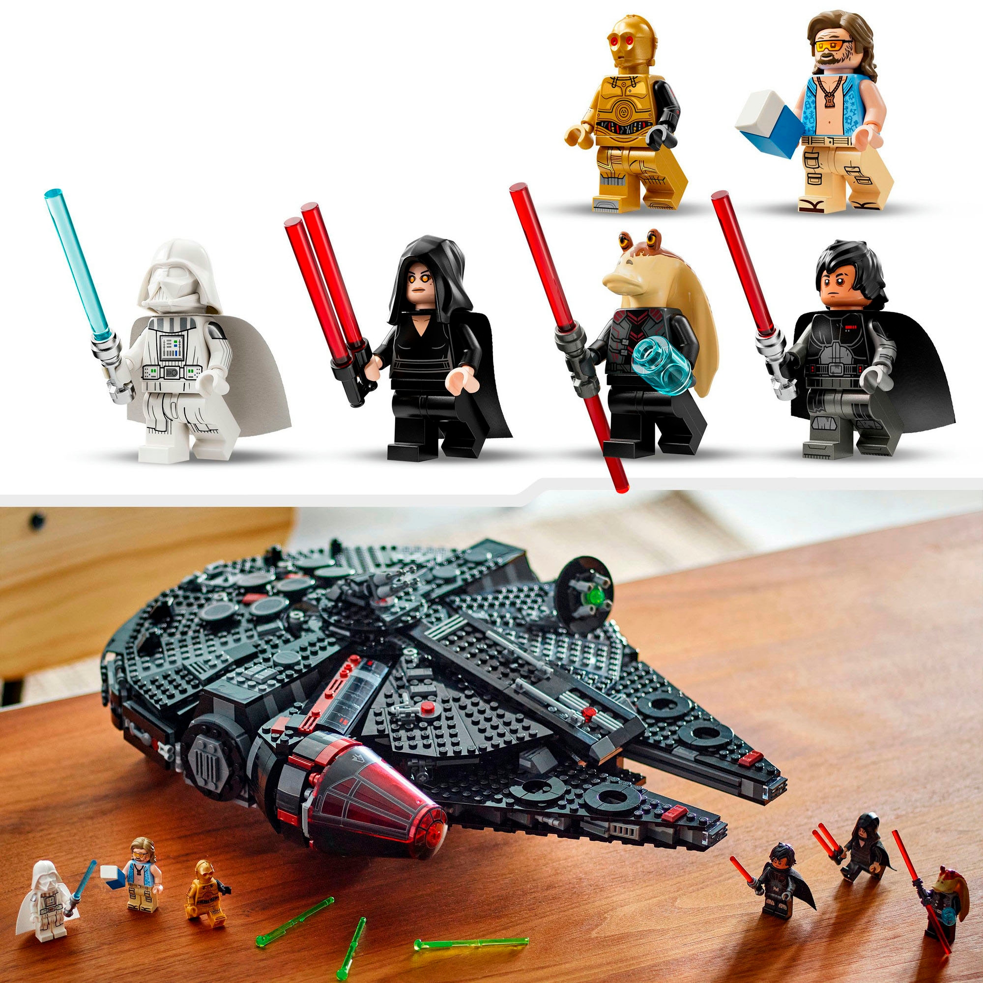 LEGO® Pions de construction »Dunkler Millennium Falke (75389), LEGO Star Wars ™« Made in Europe