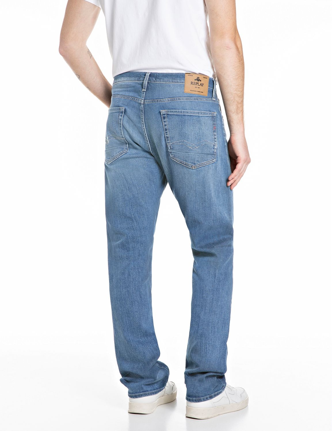Replay Jeans droit »Aideen« style 5 poches