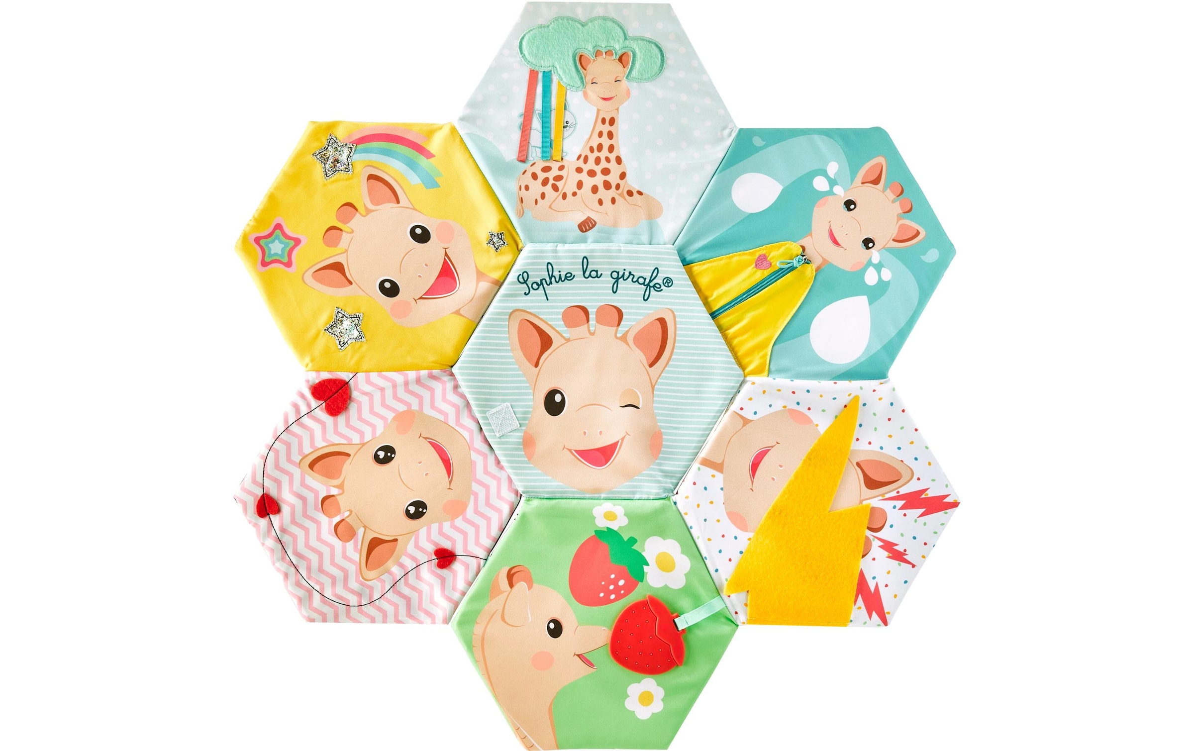 SOPHIE LA GIRAFE Spielmatte »Buch Spielmatte 27 x 27.5 cm«