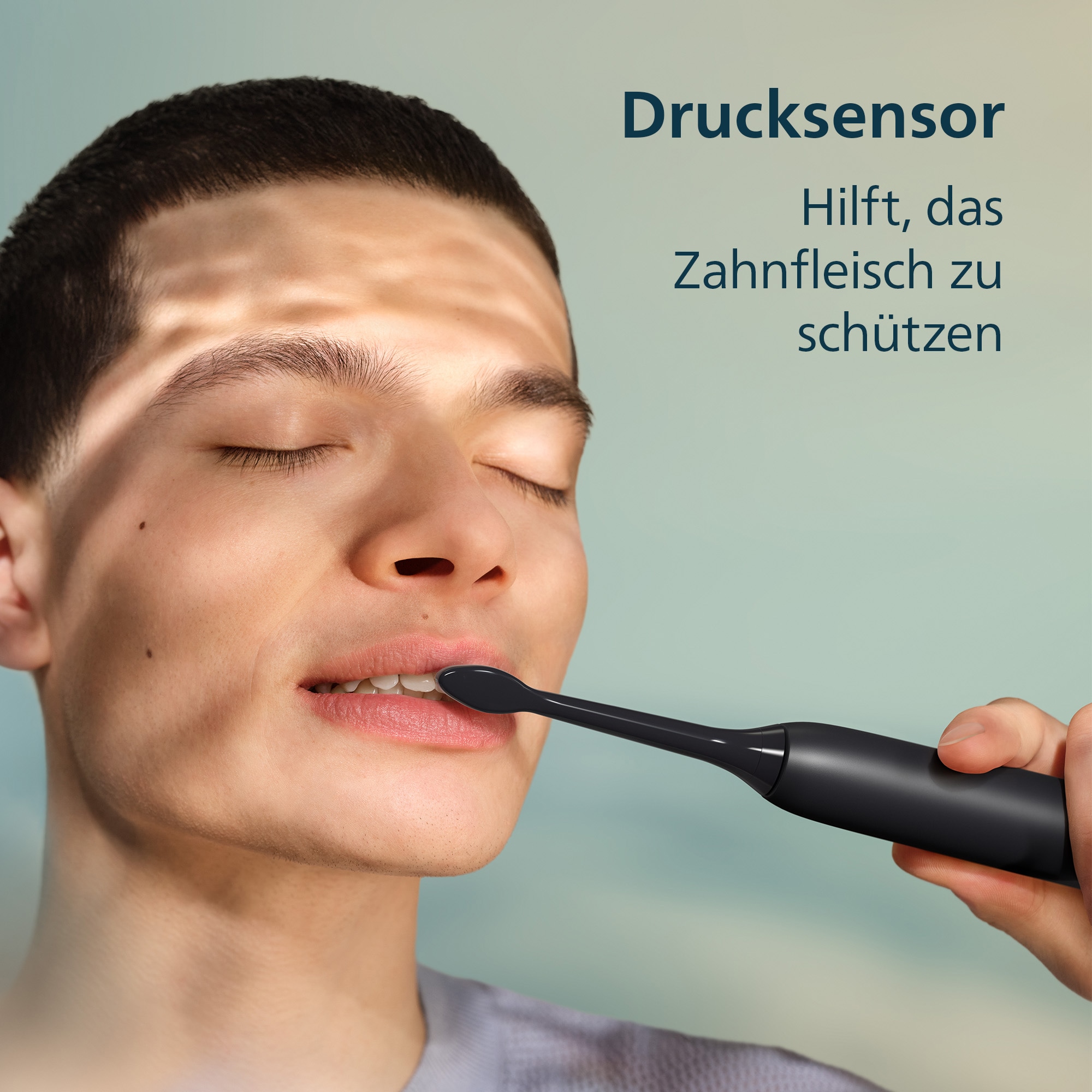Philips Sonicare Brosse à dents électrique »Series 3100« 2 cuis Aufsteckbürsten mit  Drucksensor, 3 Intensitätsstufen, inkl. Reiseetui und Ladegerät