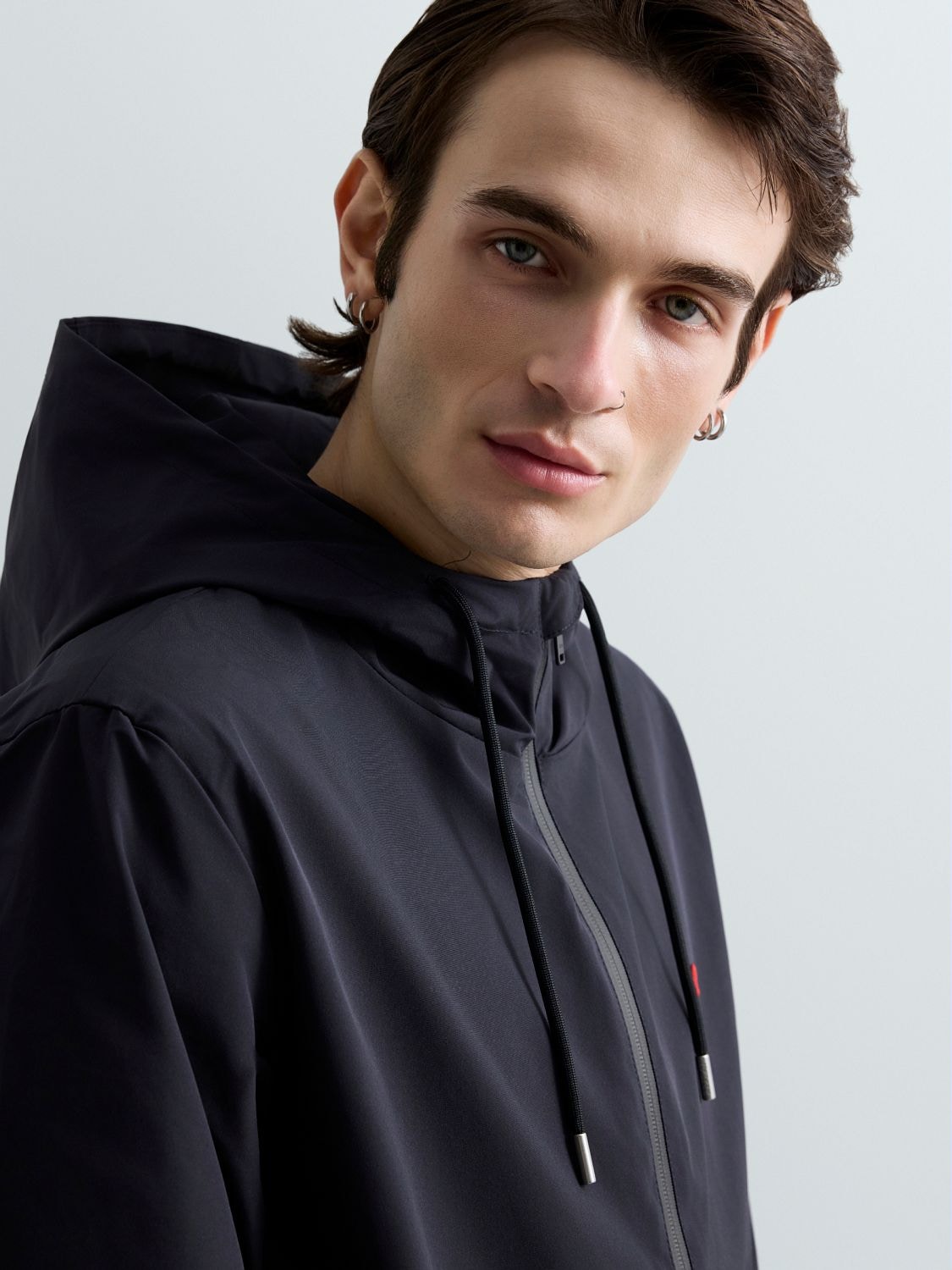 Replay Veste courte avec capuche mit Kapuze