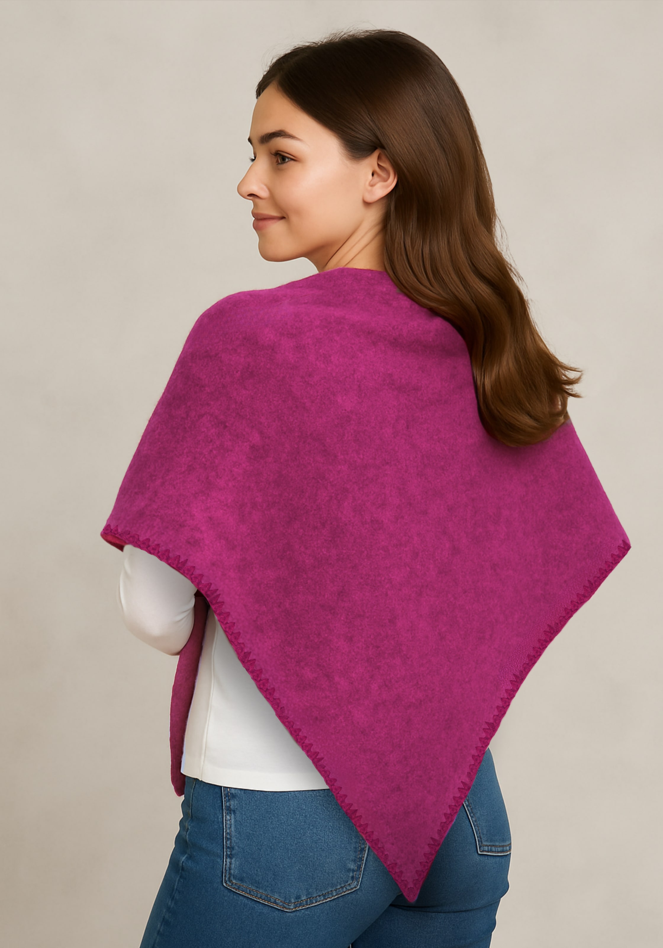 Capelli New York Foulard de mode Feinstrick, individuell zu Binden, wärmend