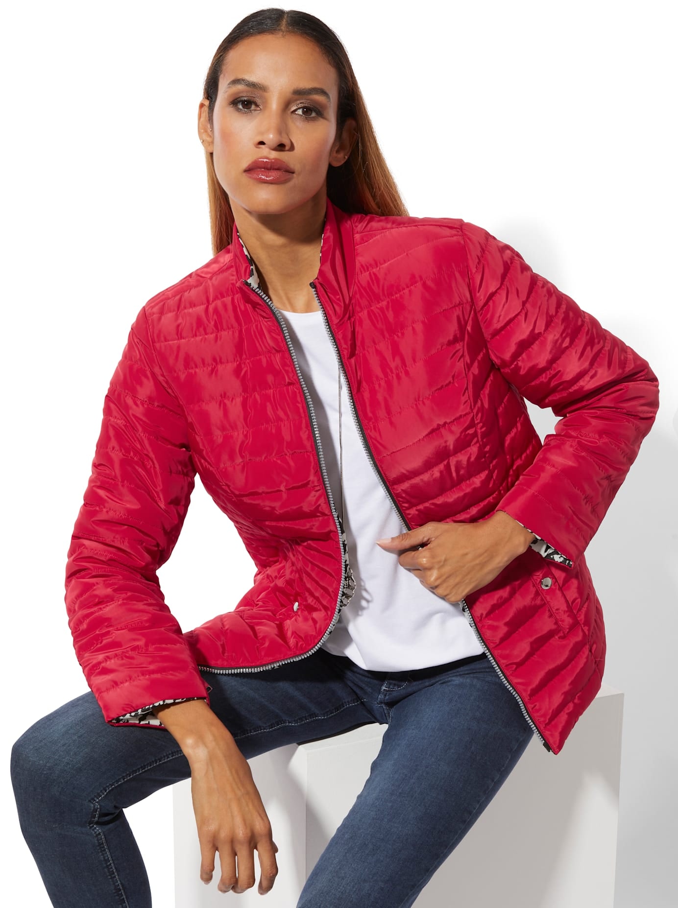 creation L Veste réversible ohne Kapuze