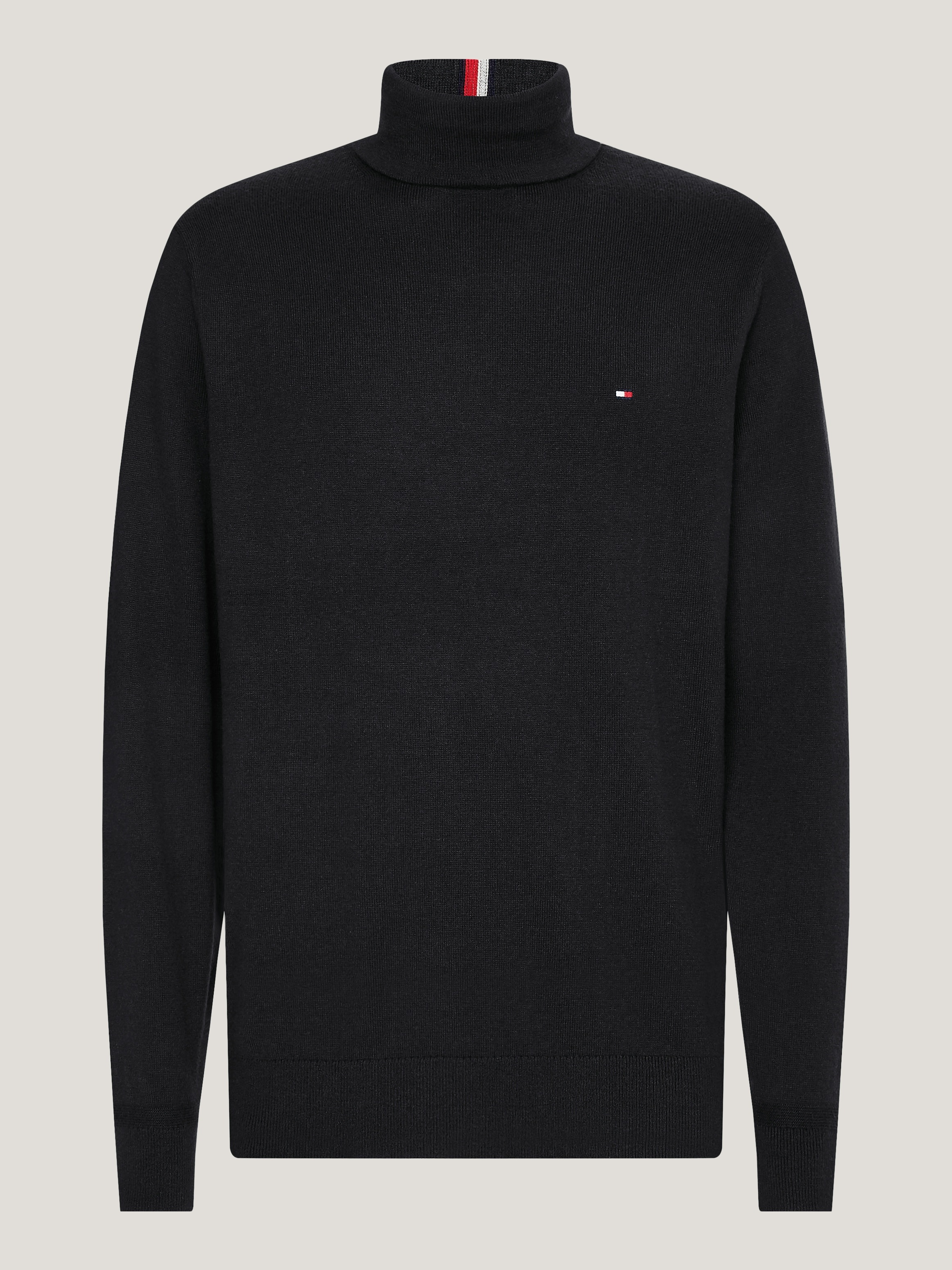 Tommy Hilfiger Rollkragenpullover »PIMA ORG CTN CASHMERE ROLL NECK«