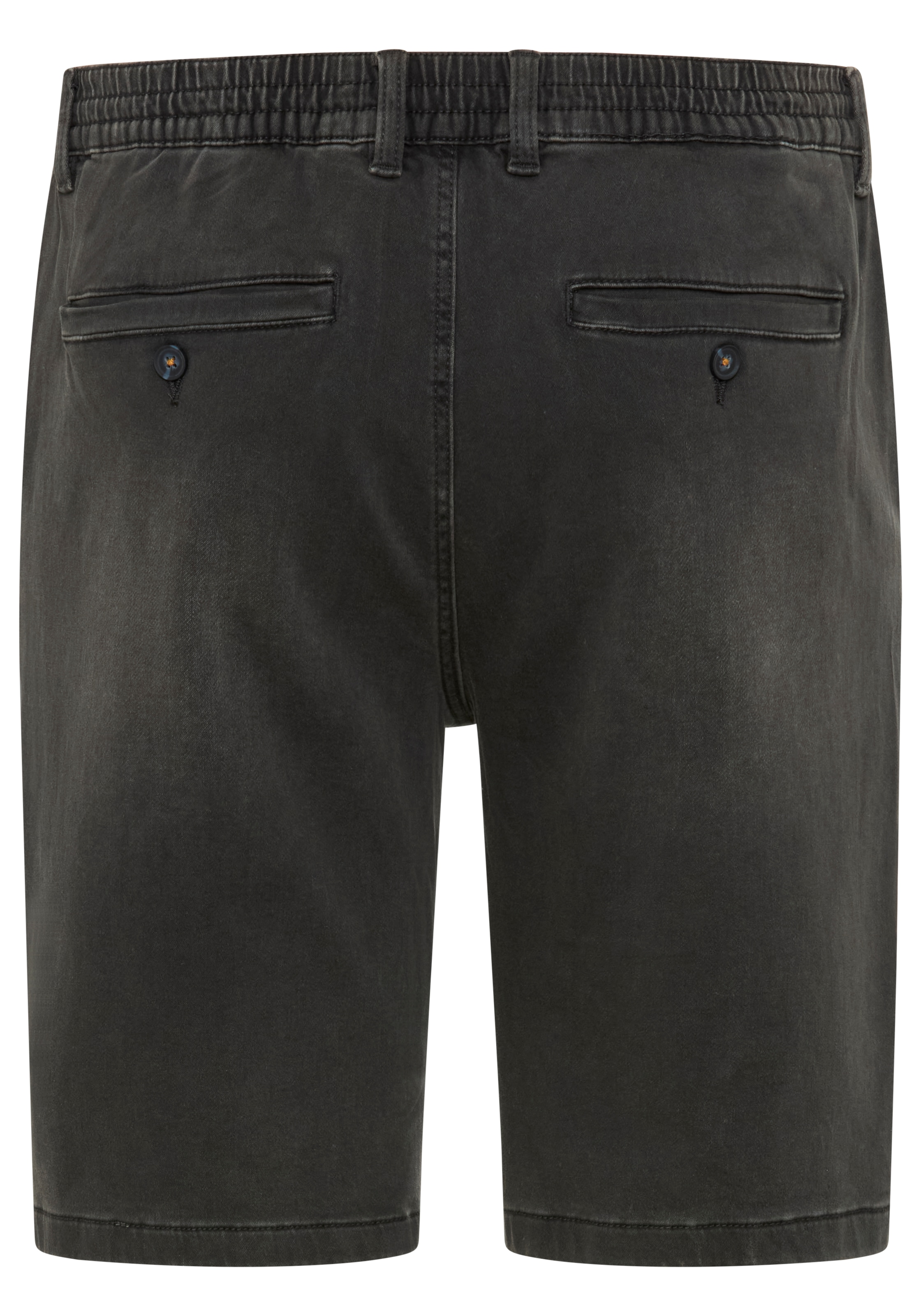 Arizona Bermuda en jean jogging Regular Fit, jambe droite, taille basse, avec cordon de serrage
