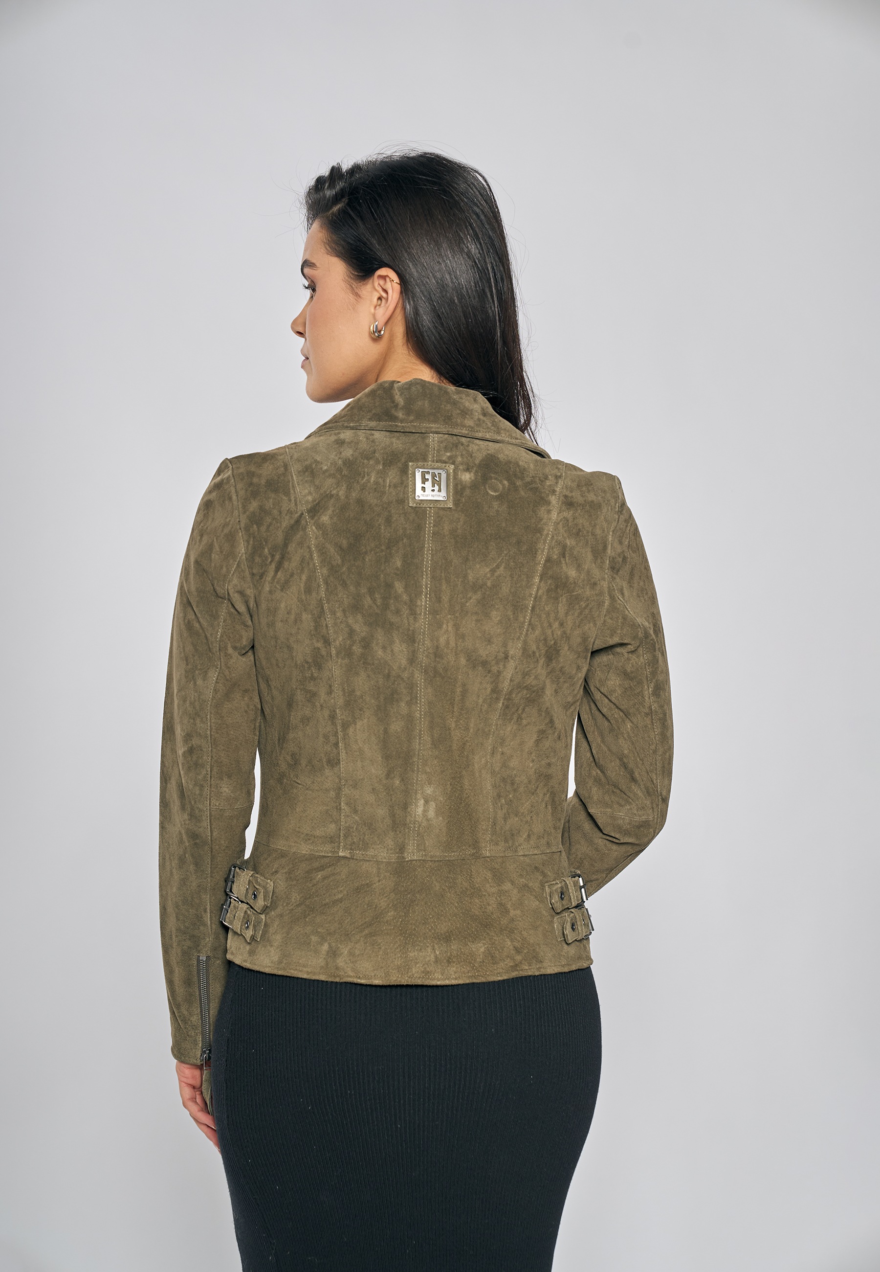 Freaky Nation Veste en cuir »Taxi Driver-FN«