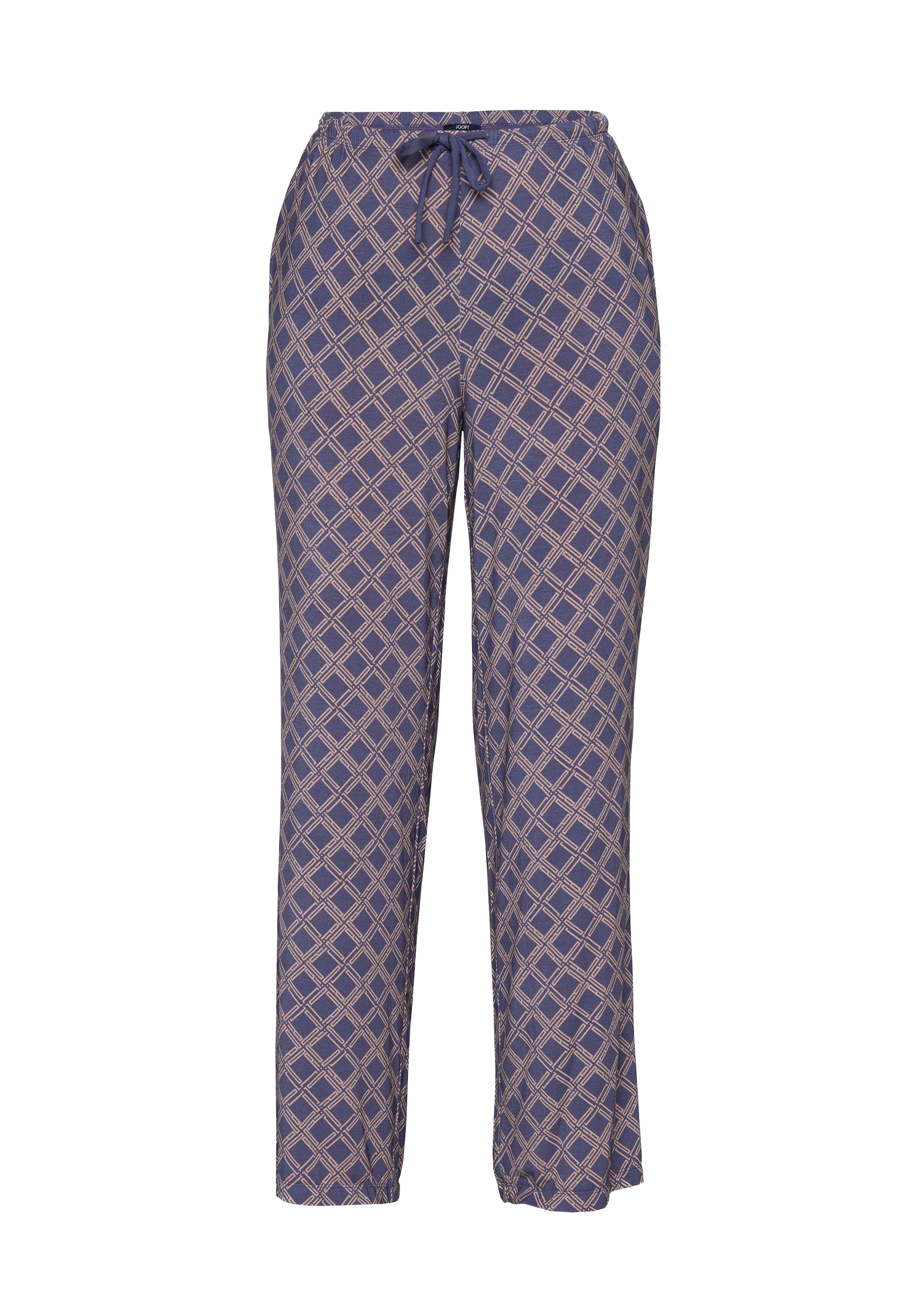JOOP! Pantalon de pyjama  21 : Coupe droite aux jambes, imprimé géométrique