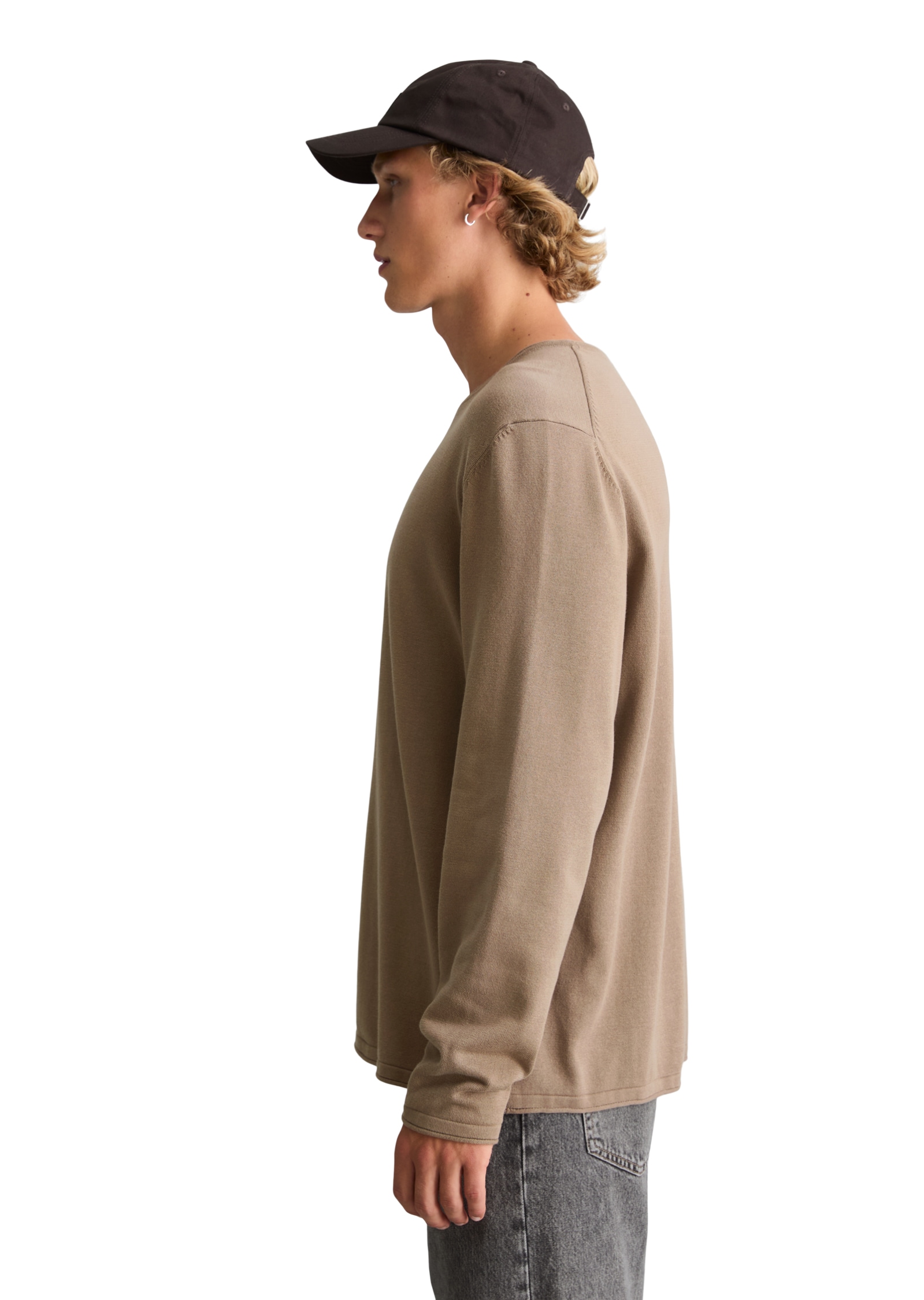 Marc O'Polo DENIM Pull en tricot en coton biologique