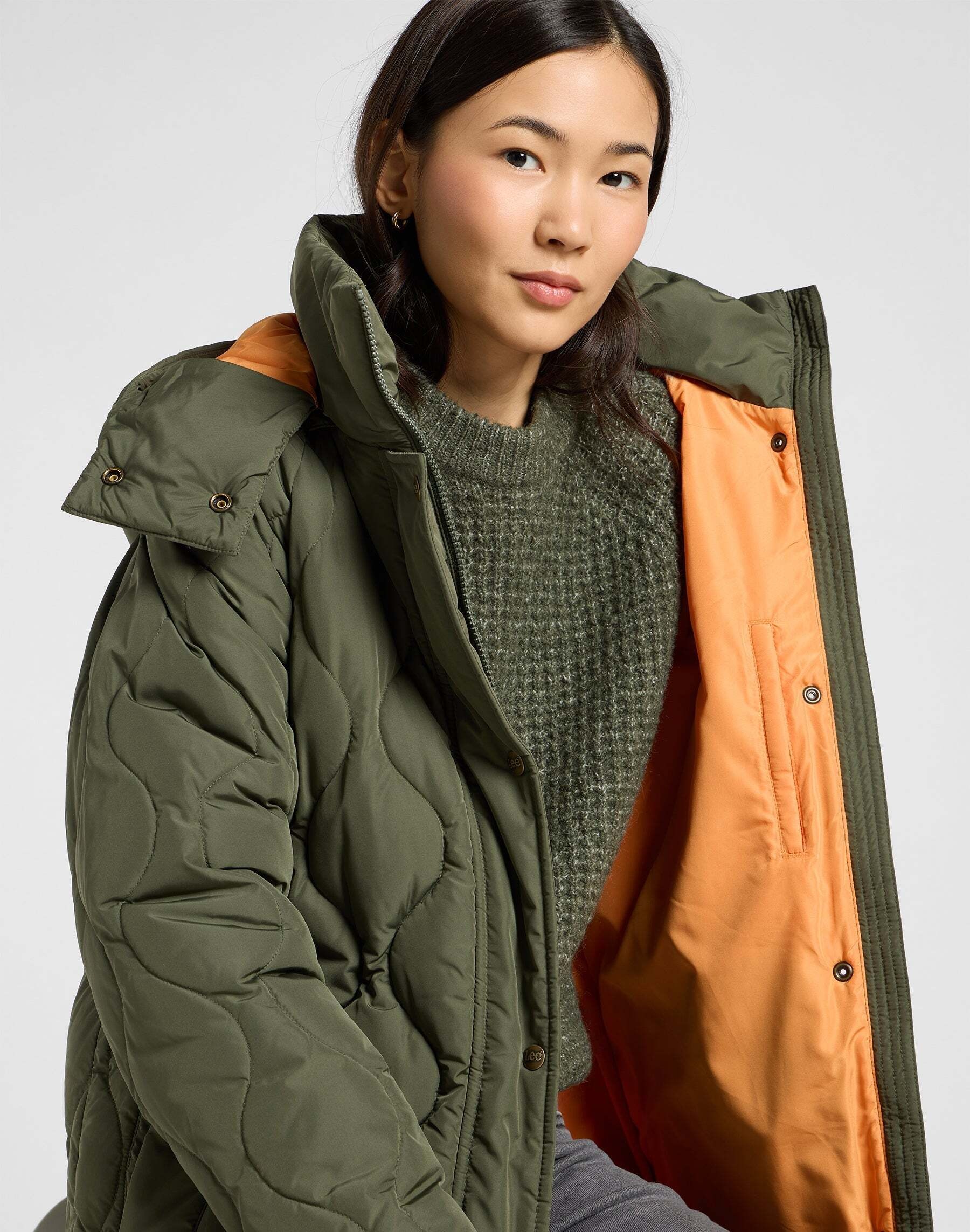 Lee® Steppjacke »Lee Steppjacke Long Puffer«