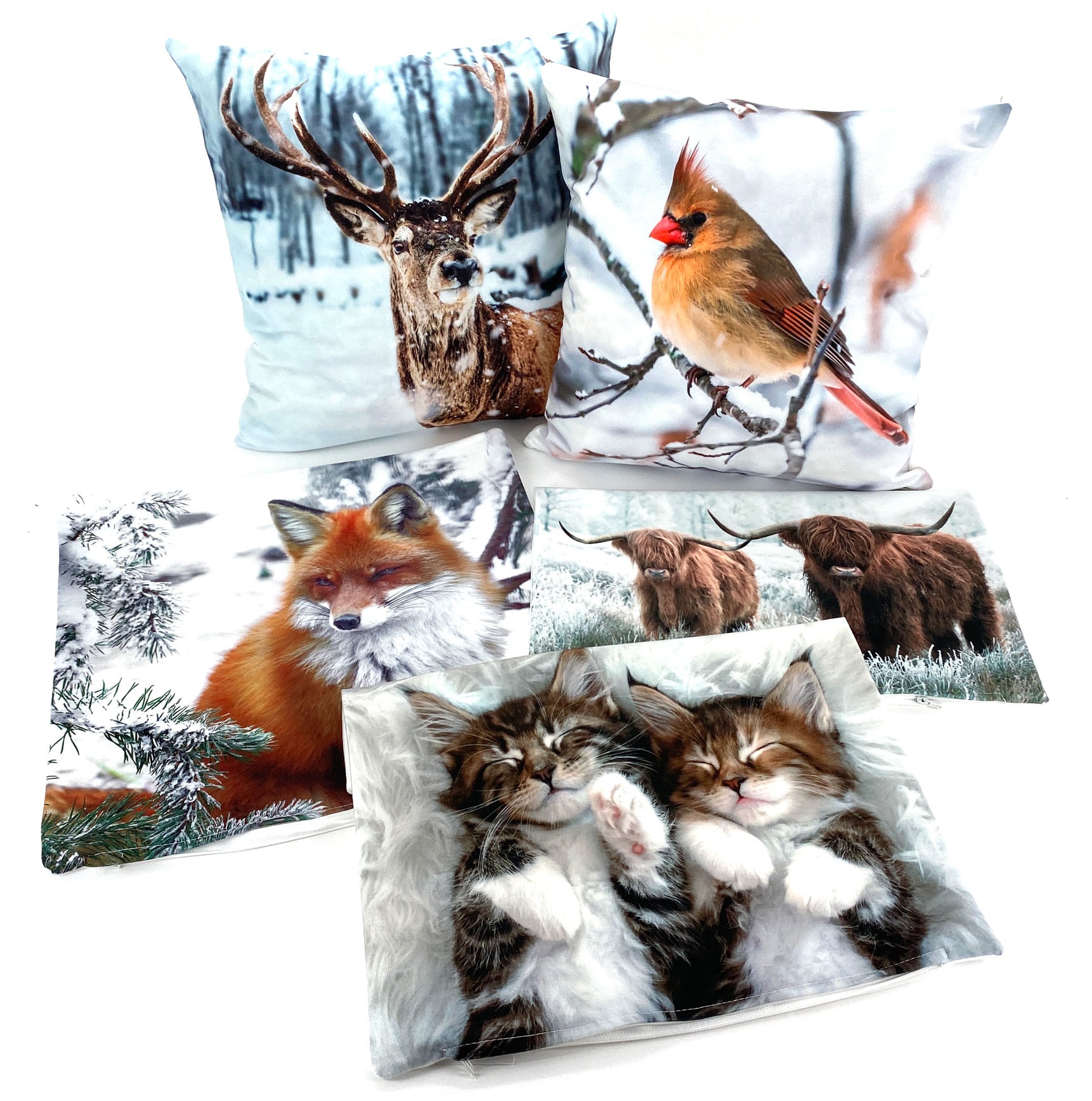 Weckbrodt Coussin décoratif »Kardinal« Kissenhülle ohne Füllung, 1 Stück