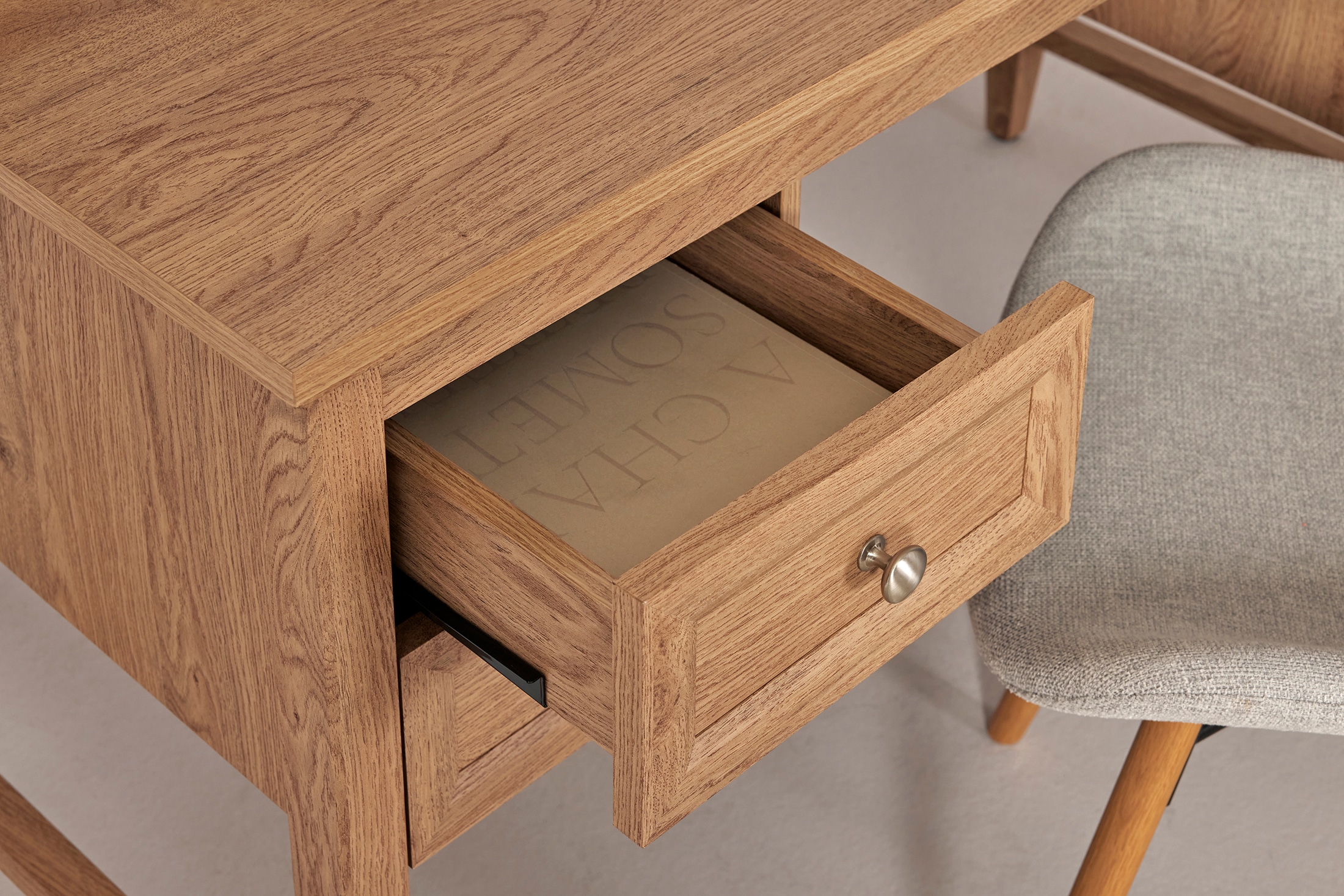Jahnke Schreibtisch »CLASSIC D 130« 1 Stk. tlg. Schreibtisch, 4 Schubladen, Breite 130 cm